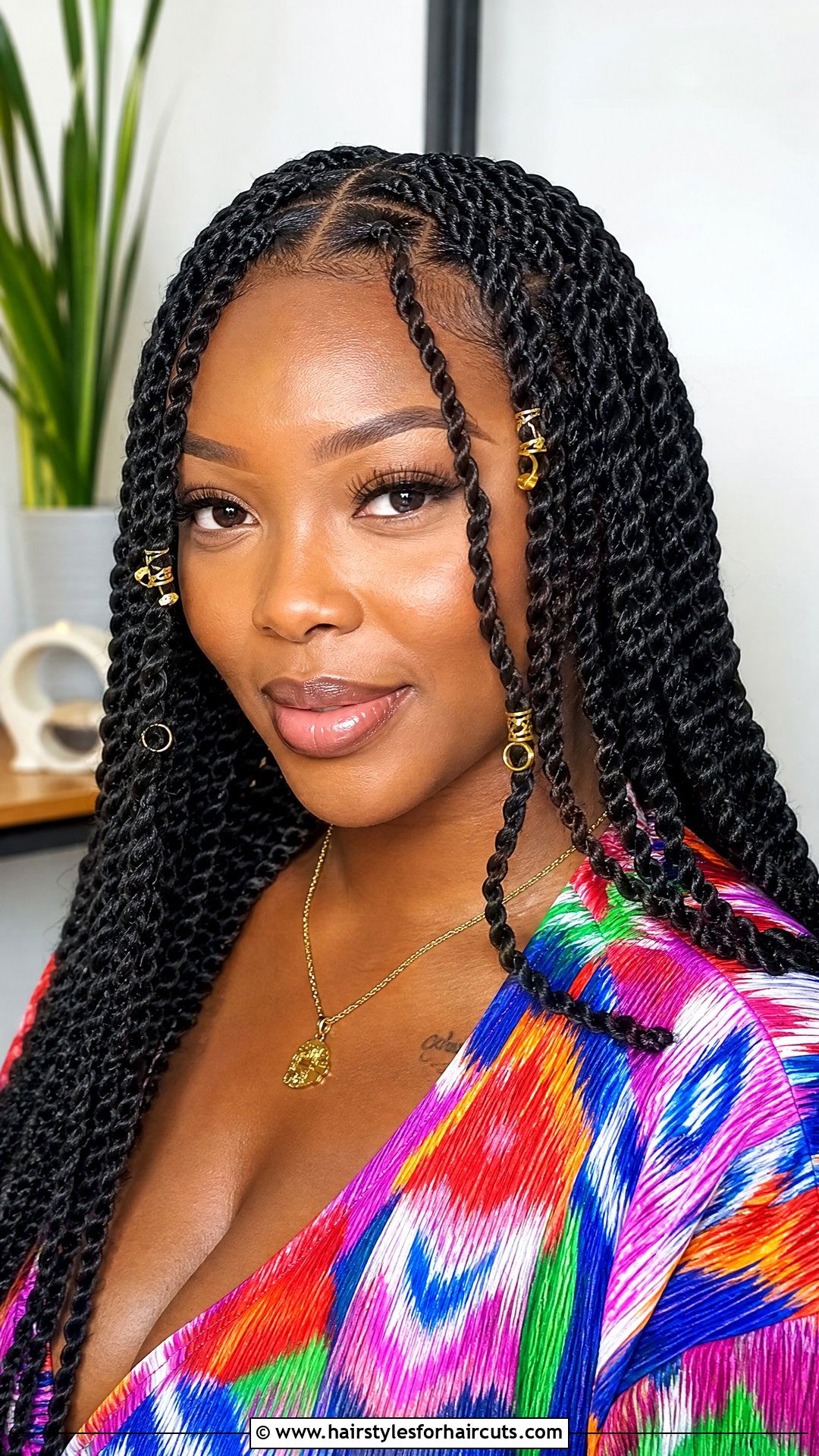 Fulani Twist Hairstyle - 25 natural twists hairstyles for black hair - 25 natural twists hairstyles for black hair