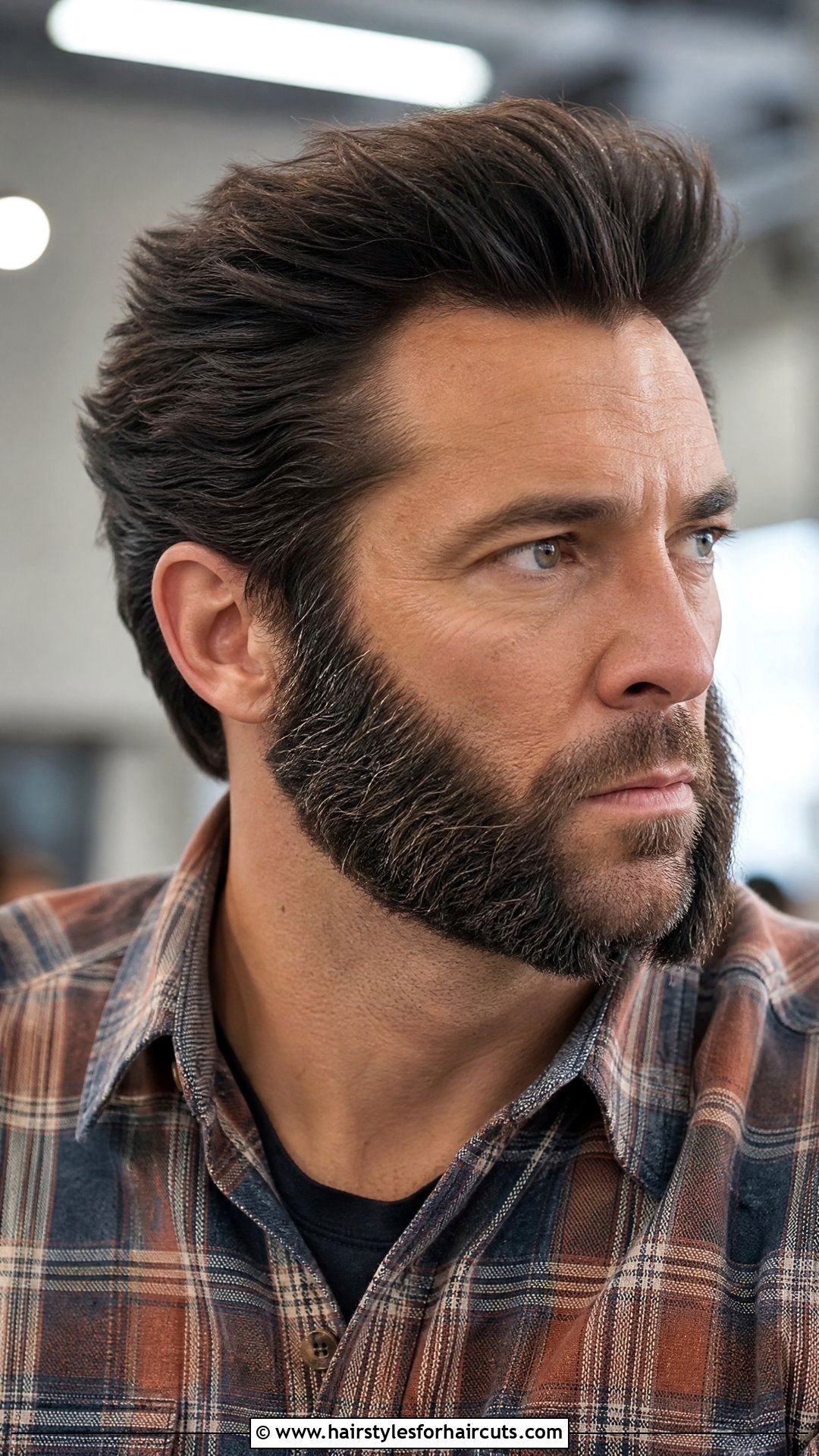 Full Beard Styled Like Wolverine - 25 wolverine facial hairstyles - 25 wolverine facial hairstyles