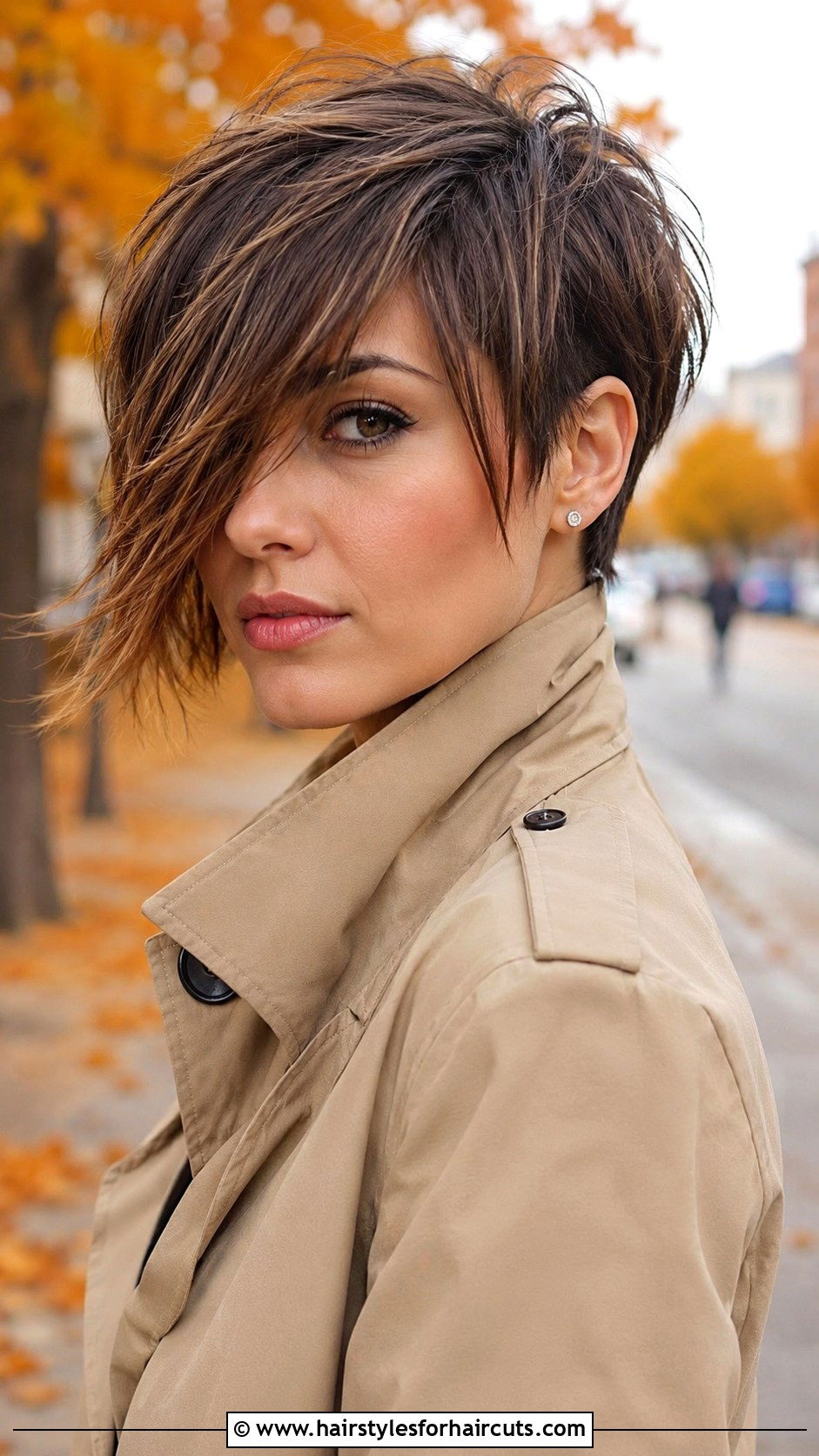 Funky Cropped Cut With Long Bangs - 25 funky hairstyles - 25 funky hairstyles