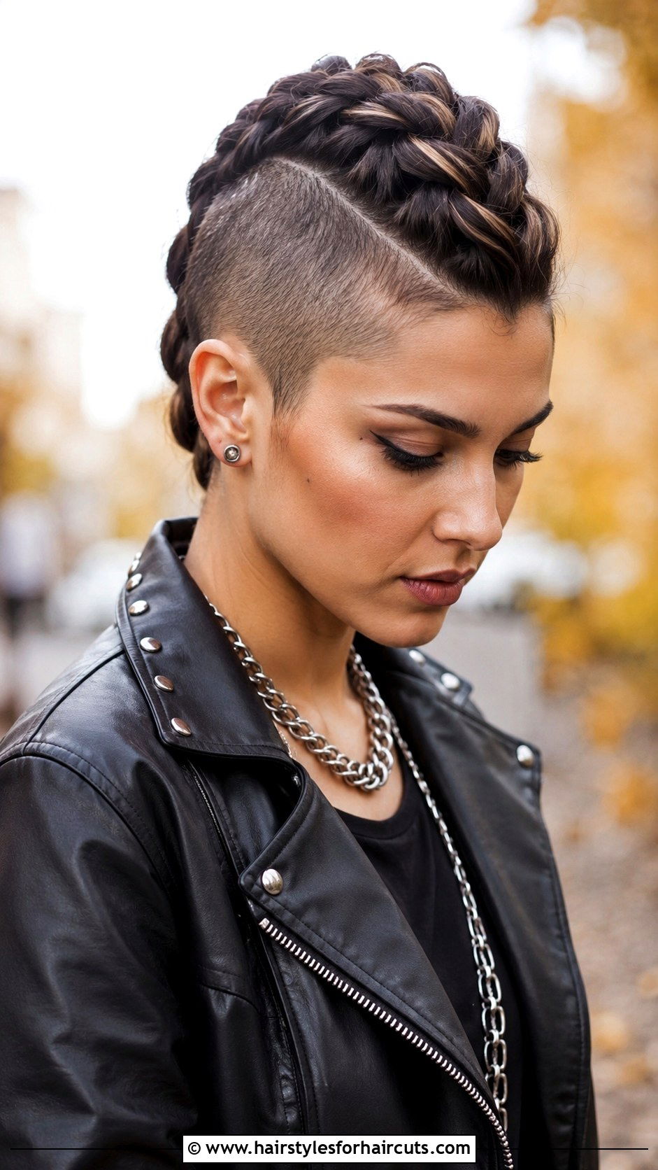Funky Mohawk Braid - 25 funky hairstyles - 25 funky hairstyles