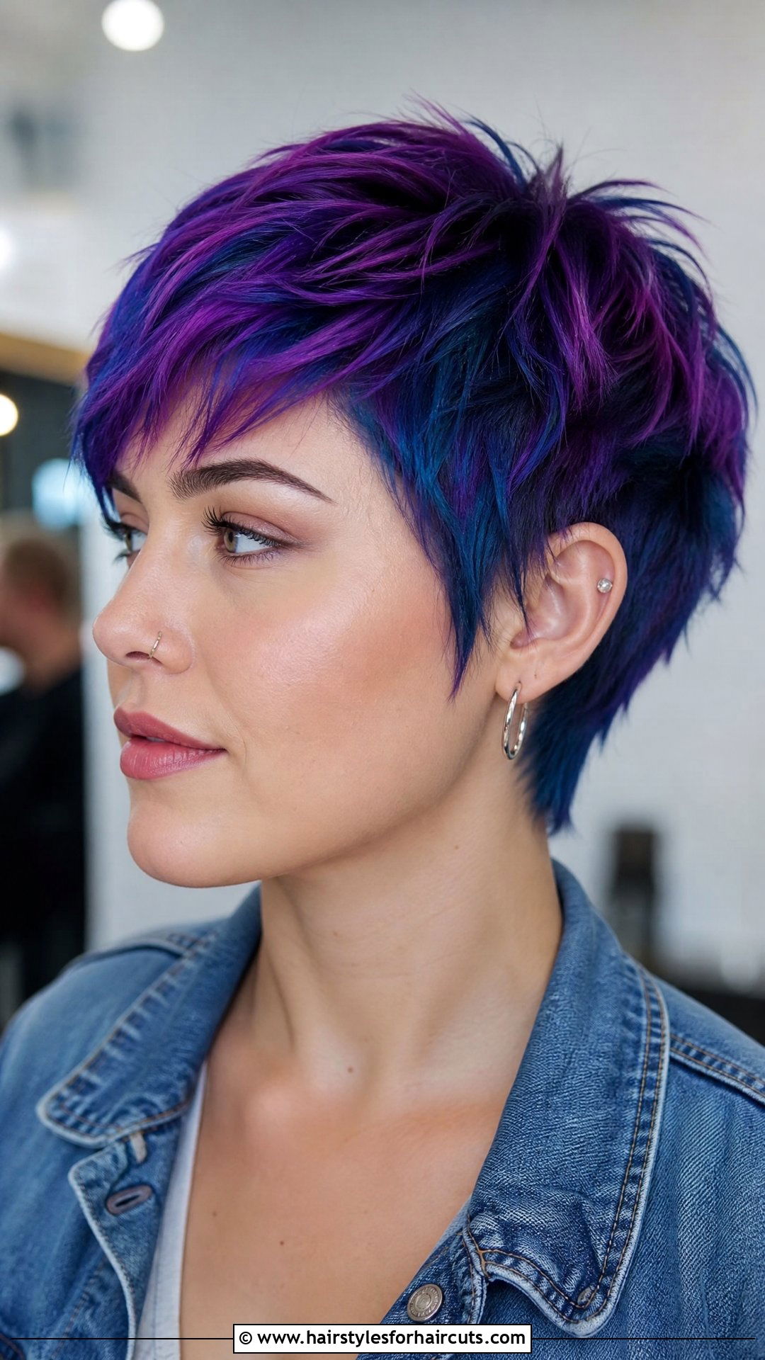 Galaxy Pixie Cut - 25 galaxy haircuts - 25 galaxy haircuts