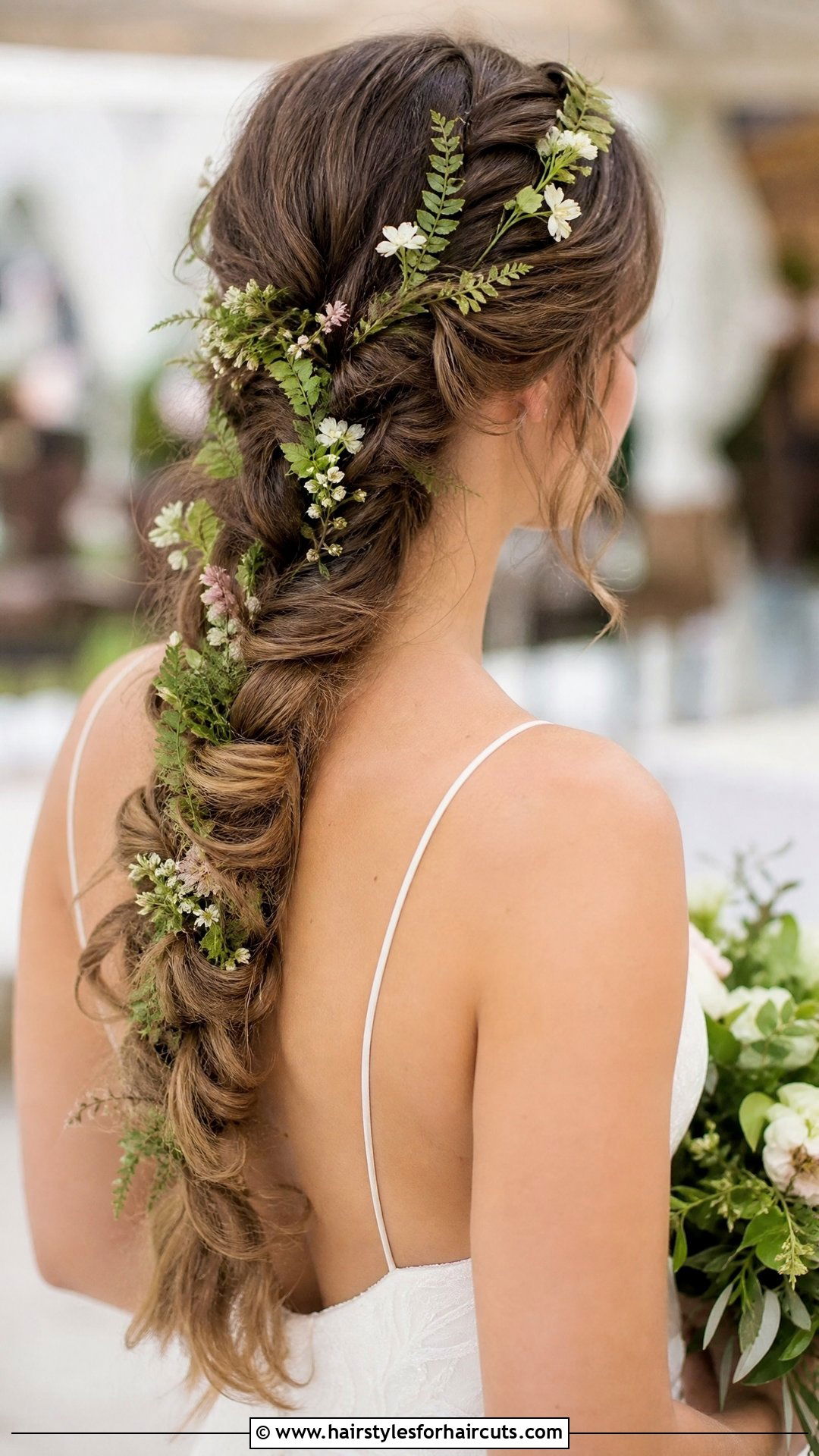 Garden Braid Long Wedding Hairstyle - 25 long hairstyles for weddings - 25 long hairstyles for weddings