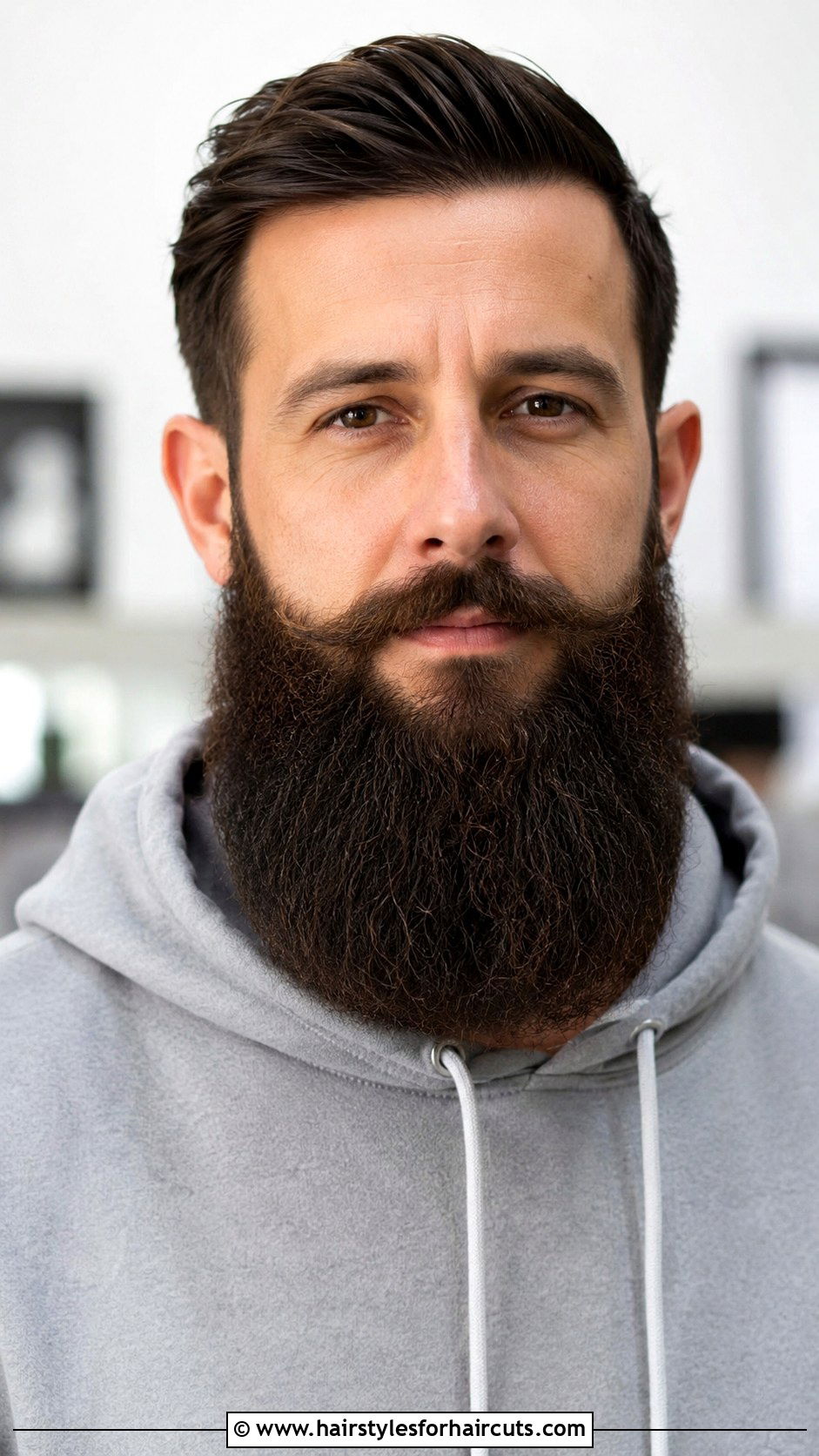 Garibaldi Beard - 25 facial hairstyles for round faces - 25 facial hairstyles for round faces