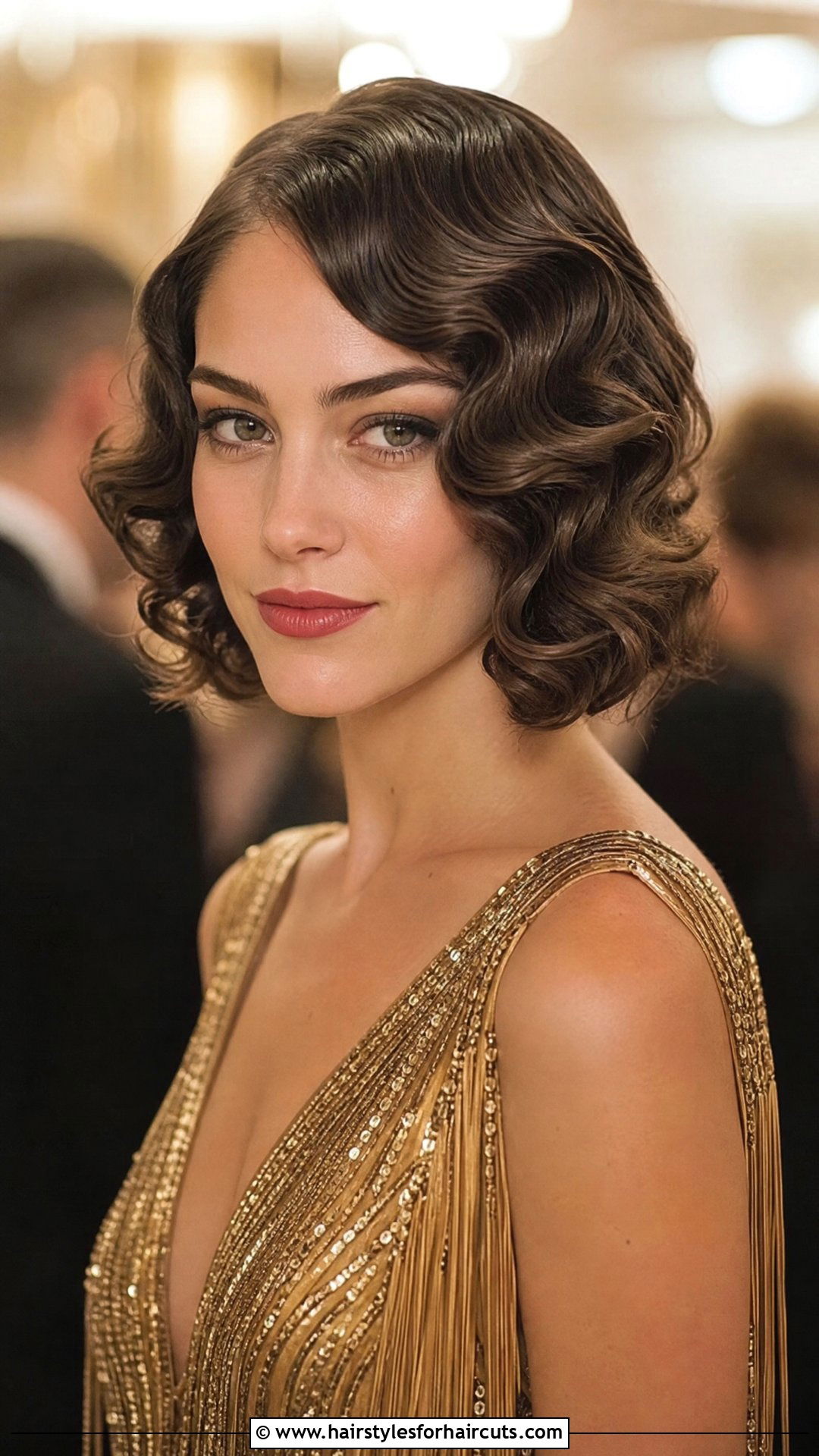 Gatsby Wave Lob - 25 flapper hairstyles - 25 flapper hairstyles