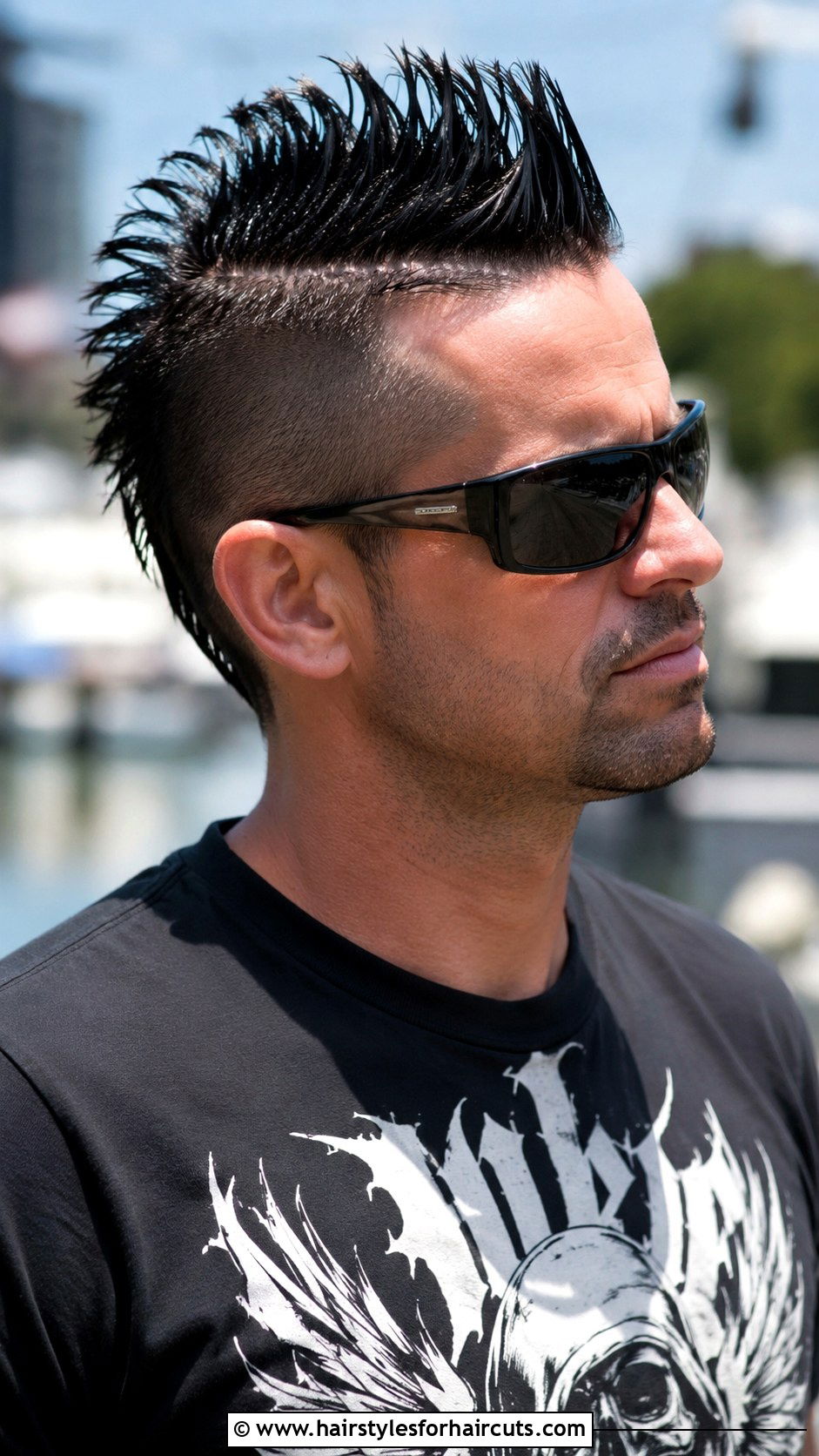 Gel Mohawk - 25 gel for hairstyles - 25 gel for hairstyles