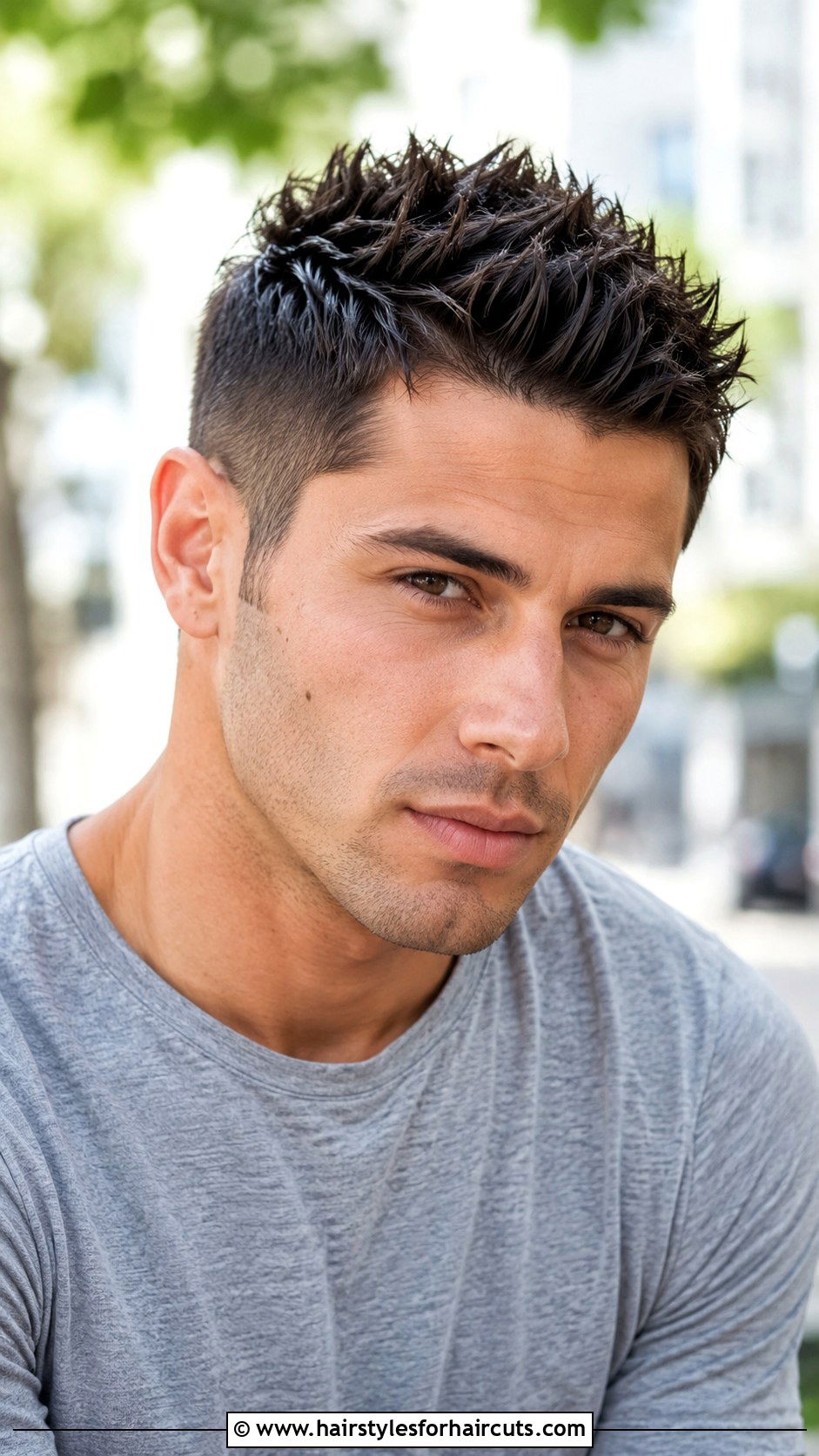 Gel Spiked Short Hair - 25 gel for hairstyles - 25 gel for hairstyles