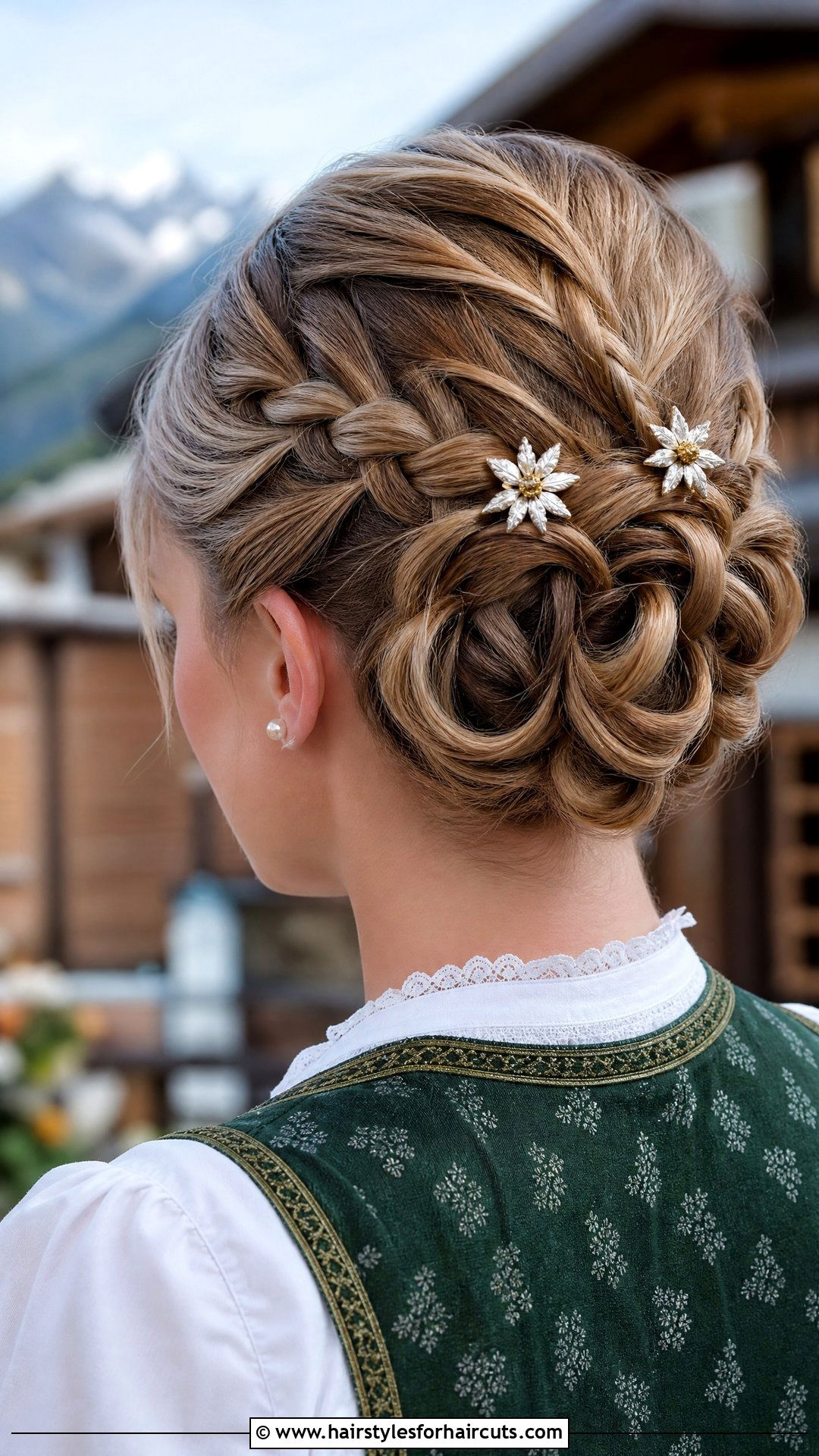 German Bavarian Updo - 25 national hairstyles - 25 national hairstyles