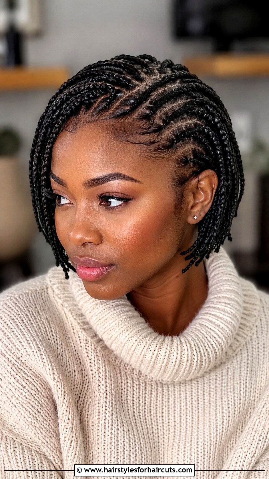 Ghana Braids Short Hair - 25 black braided hairstyles for short hair - 25 black braided hairstyles for short hair
