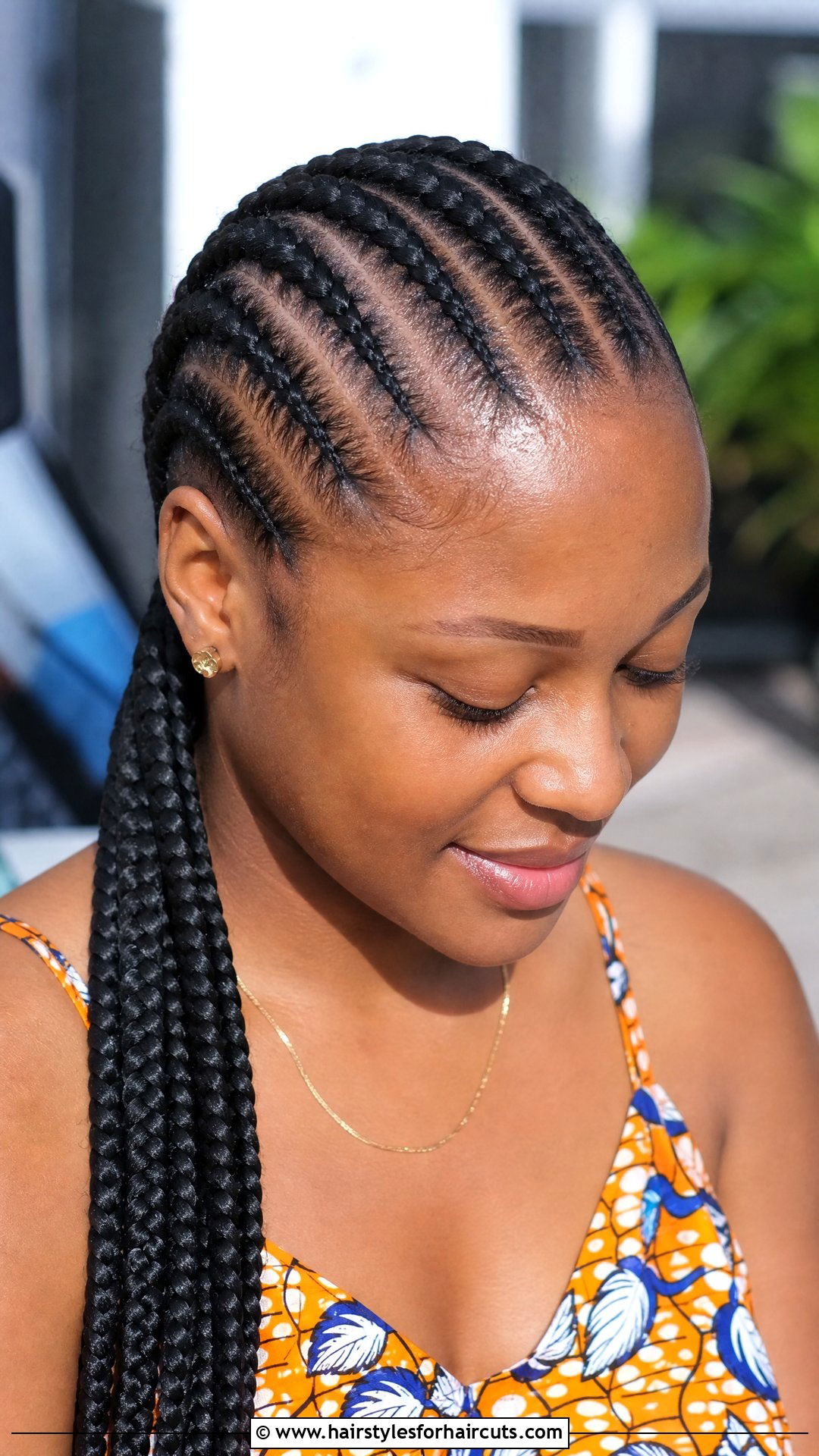 Ghana Cornrows - 25 corn roll hairstyles - 25 corn roll hairstyles