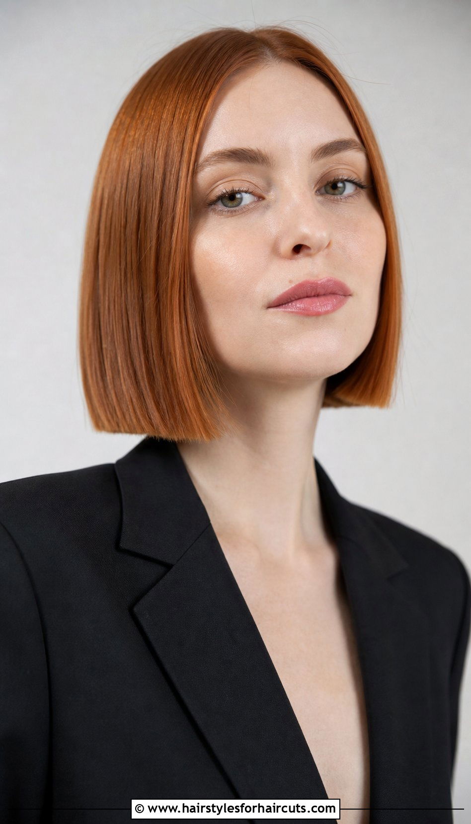 Ginger Blunt Cut - 25 ginger hairstyles - 25 ginger hairstyles