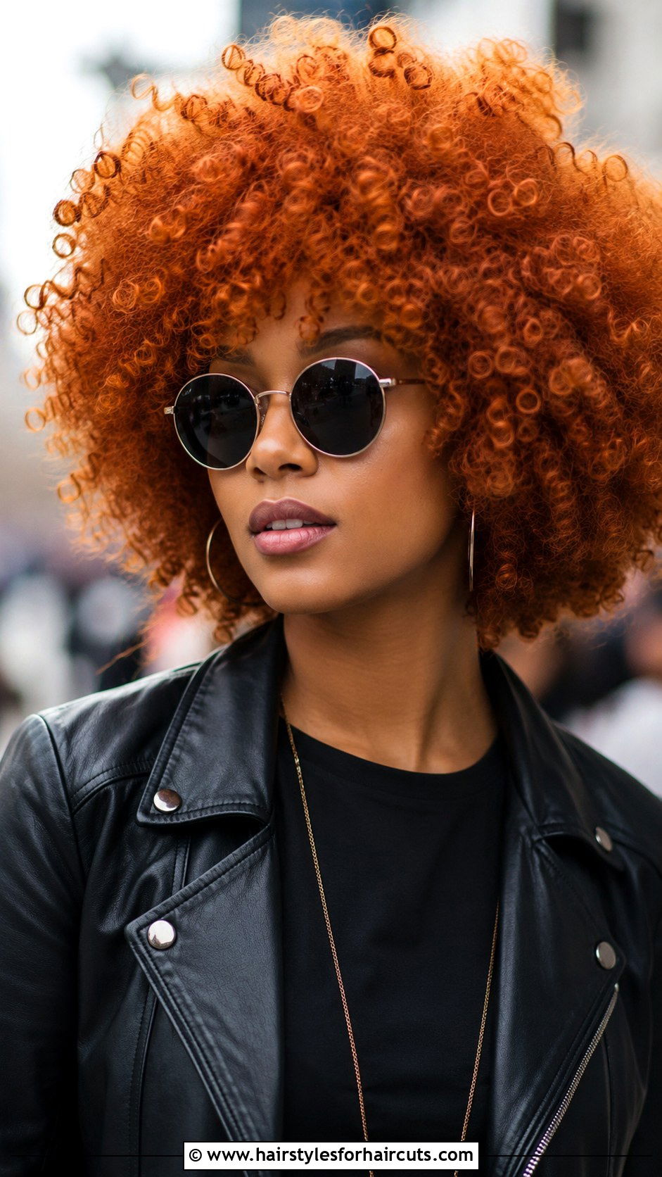 Ginger Curly Afro - 25 curly hair baddie hairstyles - 25 curly hair baddie hairstyles