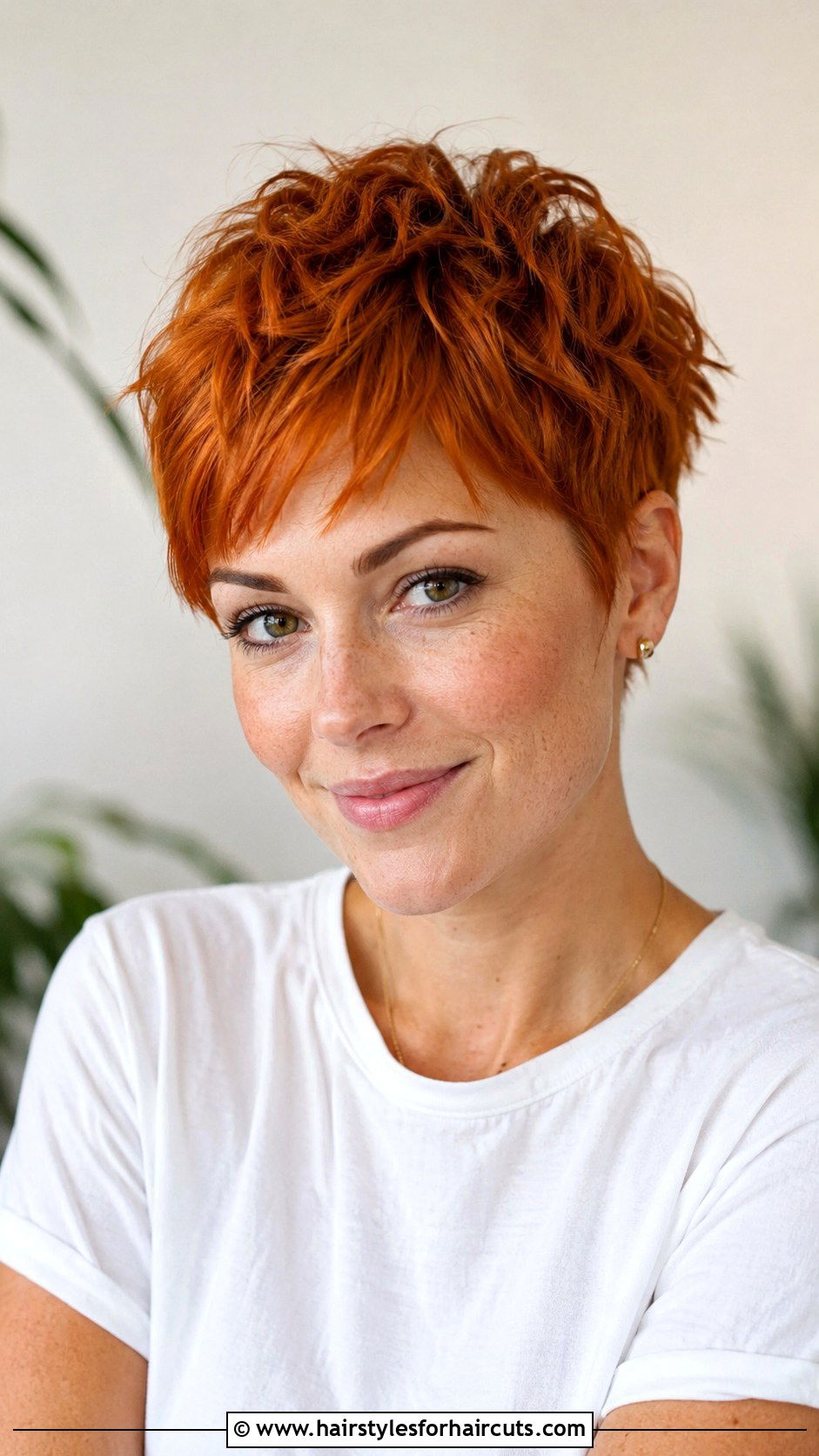 Ginger Textured Crop - 25 red hairstyles - 25 red hairstyles