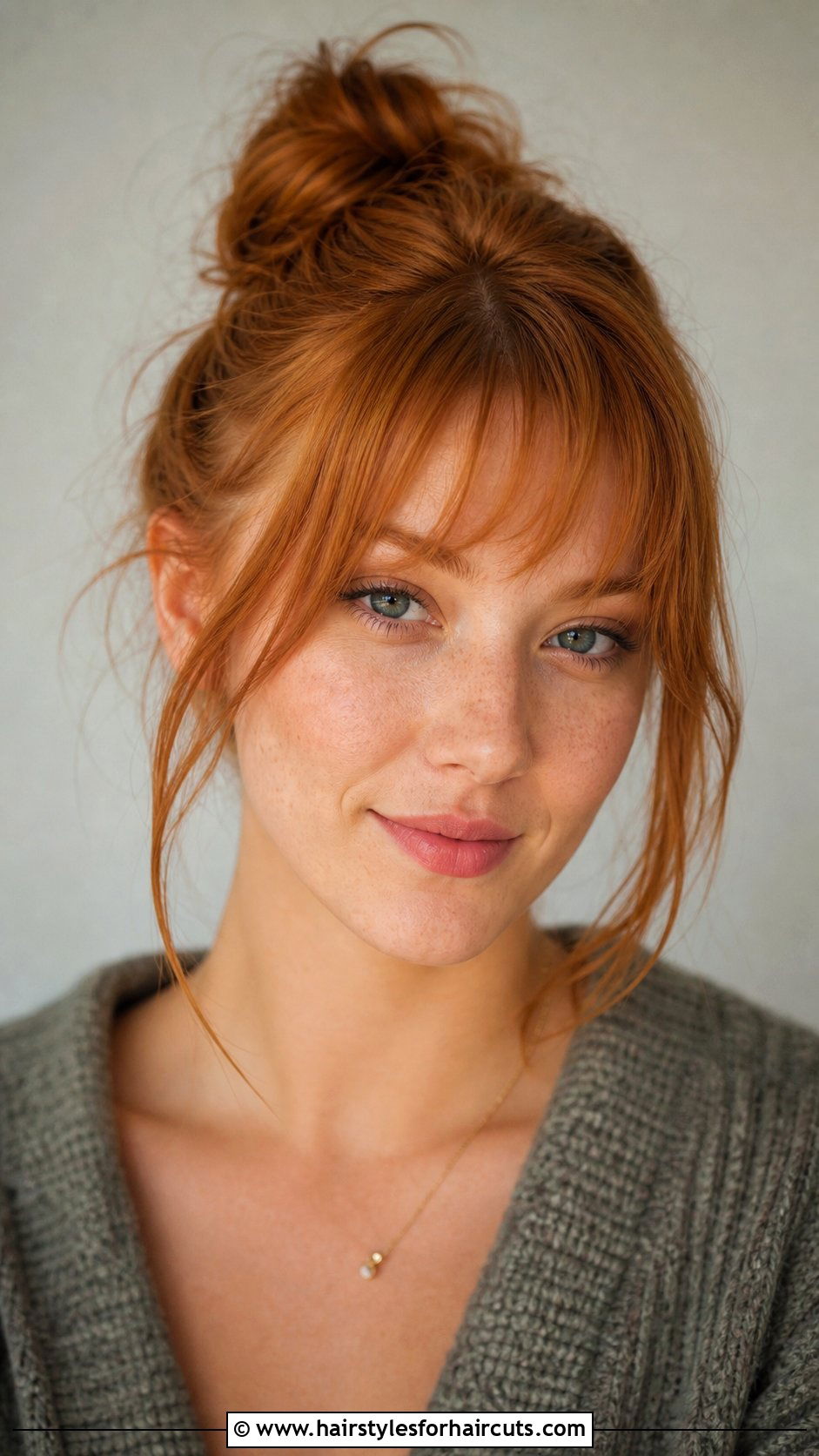 Ginger Wispy Bangs Hair - 25 ginger hairstyles - 25 ginger hairstyles