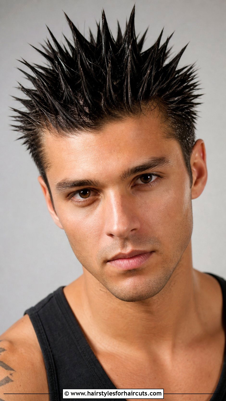 Glued Spikes Haircut - 25 worst funny haircuts - 25 worst funny haircuts