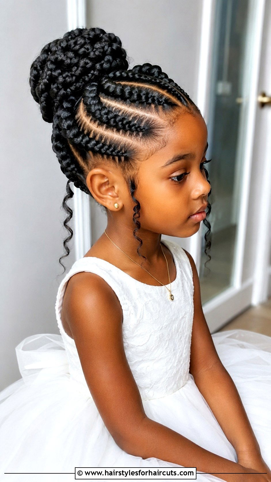 Goddess Braids - 25 african hairstyles for kids - 25 african hairstyles for kids