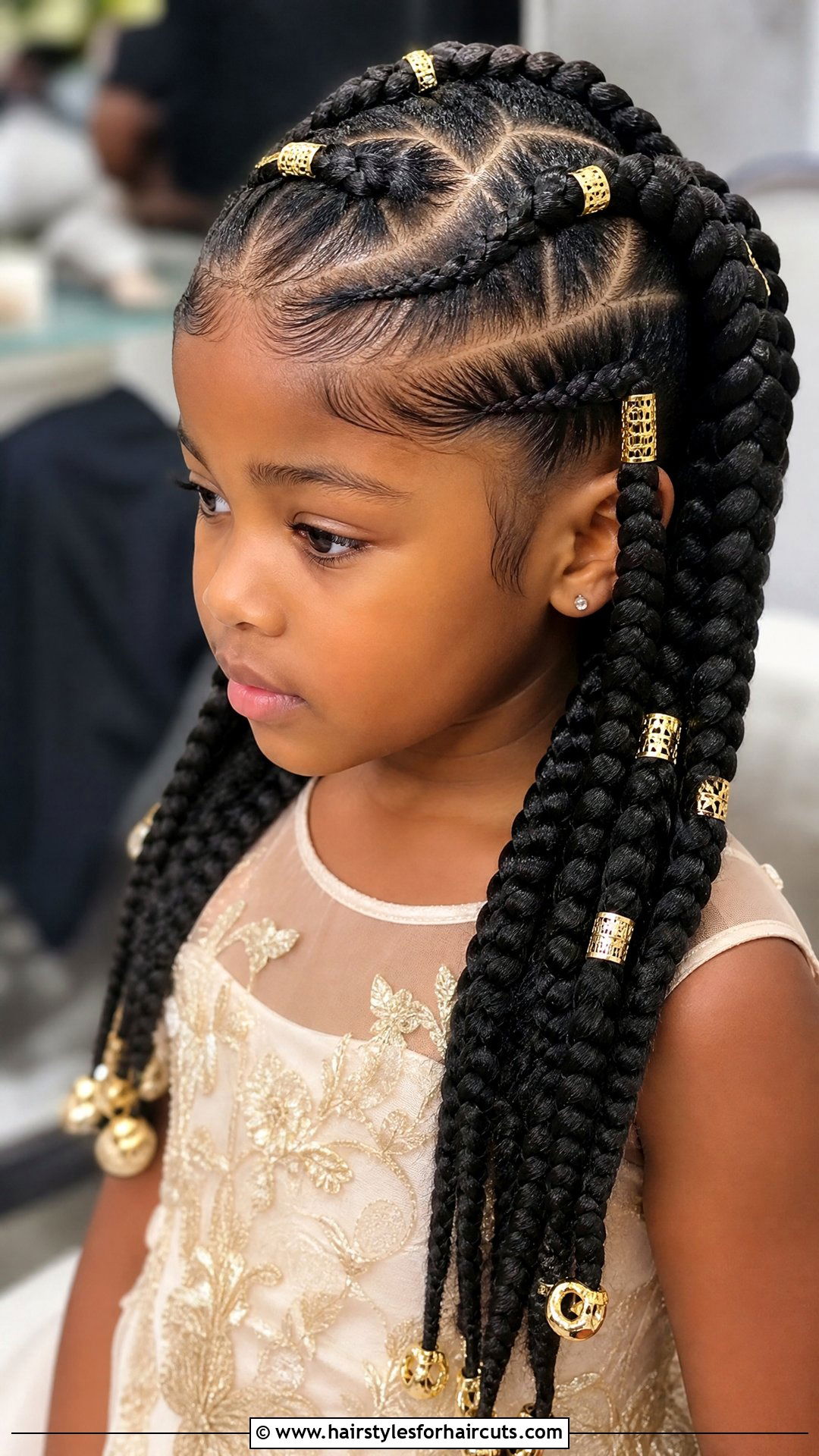 Goddess Braids - 25 natural hair little black girl hairstyles - 25 natural hair little black girl hairstyles