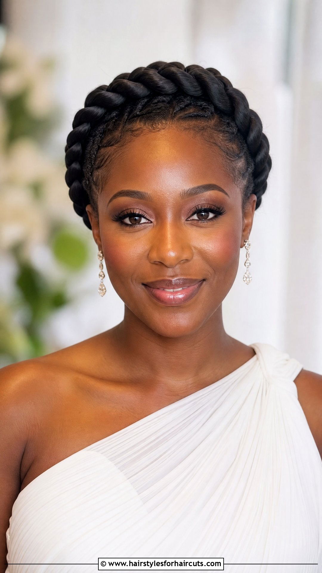 Goddess Braids Crown - 25 goddess hairstyles for black hair - 25 goddess hairstyles for black hair