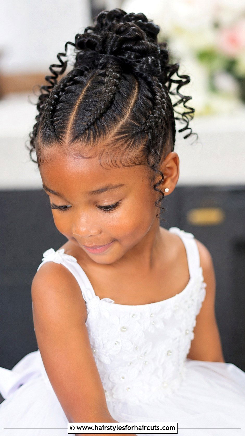 Goddess Braids Into Bun - 25 bun hairstyles for black hair little girl - 25 bun hairstyles for black hair little girl
