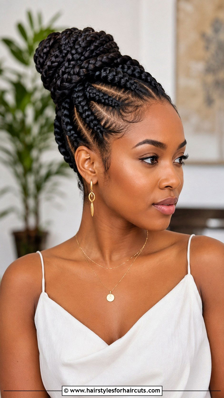 Goddess Braids Natural Hair - 25 cute natural hairstyles - 25 cute natural hairstyles