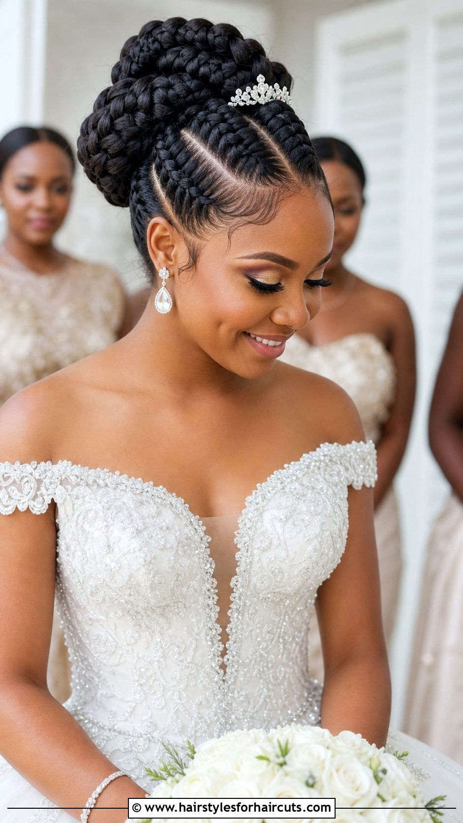 Goddess Braids Wedding - 25 wedding hairstyles black women - 25 wedding hairstyles black women