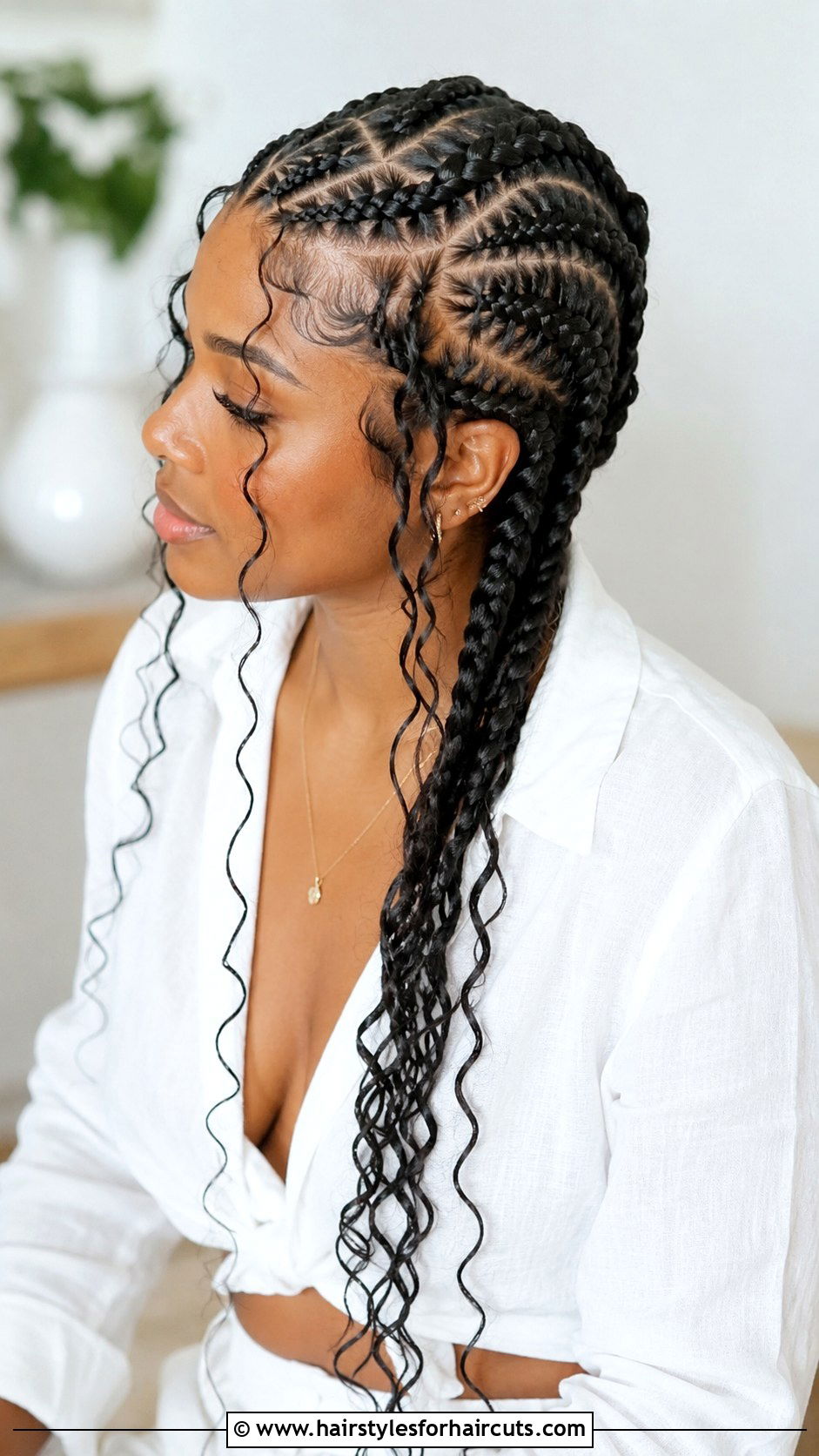 Goddess French Braid - 25 black hair french braid hairstyles - 25 black hair french braid hairstyles