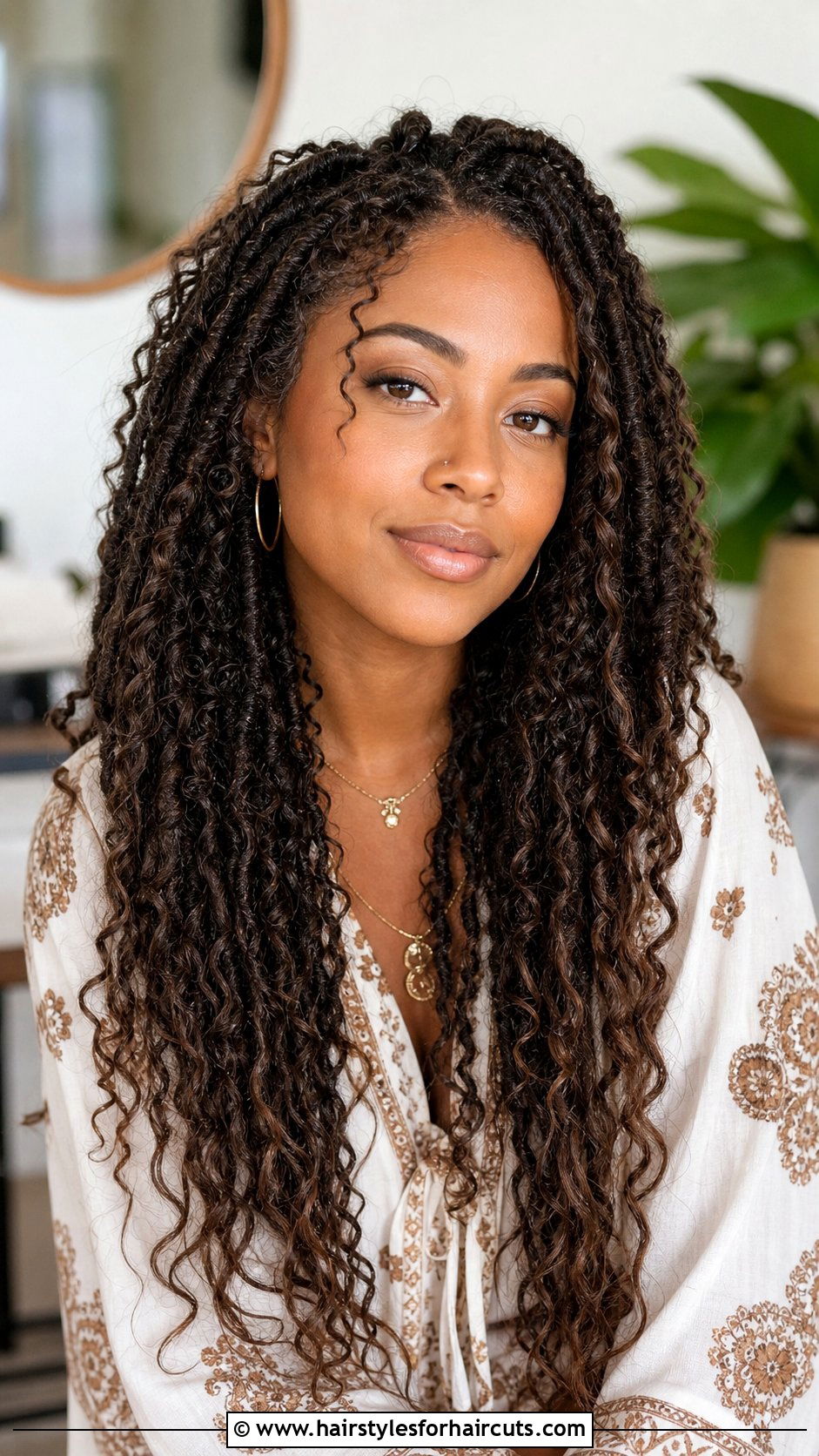 Goddess Locs - 25 bohemian crochet hairstyles - 25 bohemian crochet hairstyles