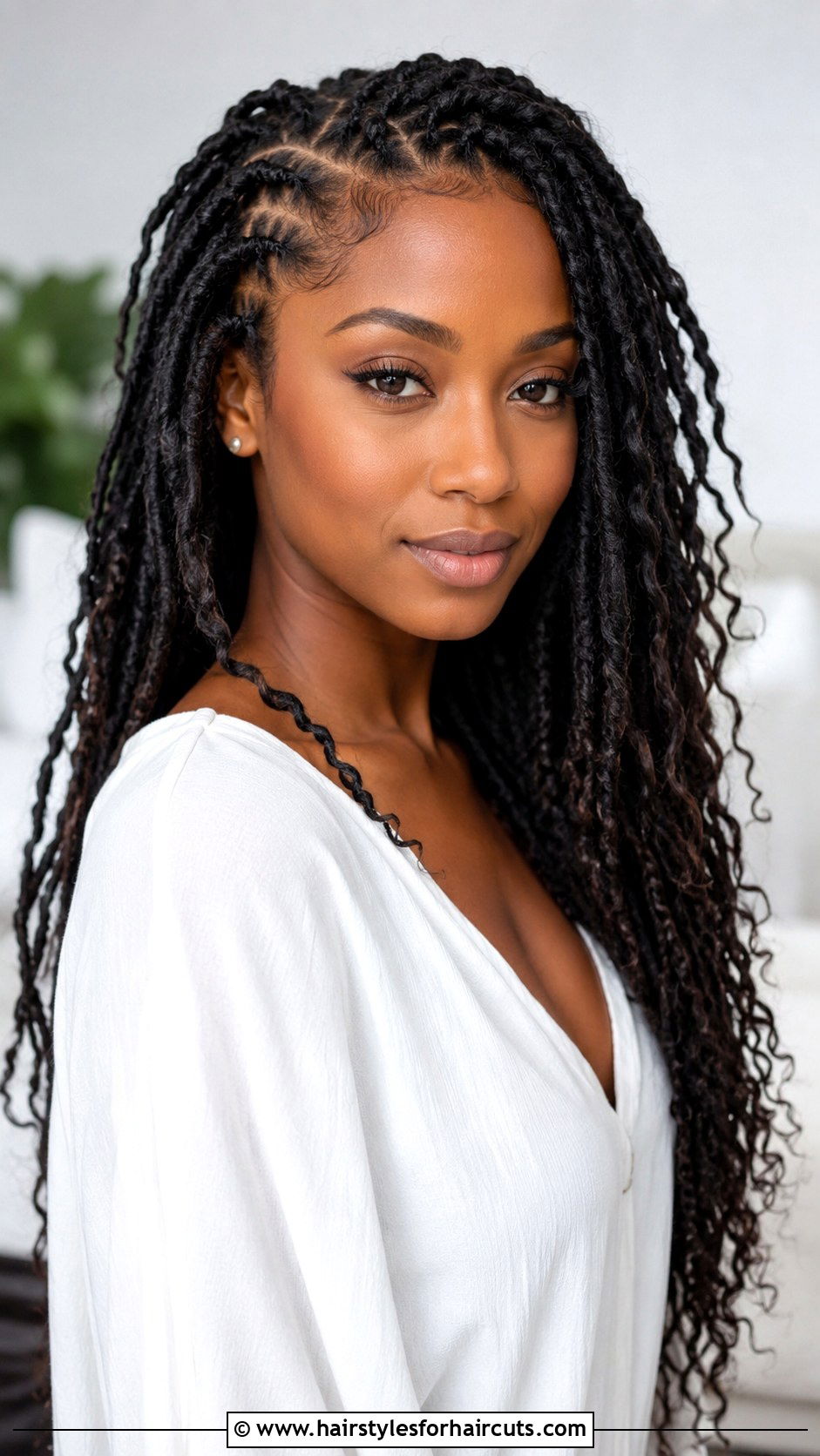 Goddess Locs - 25 dread haircuts - 25 dread haircuts