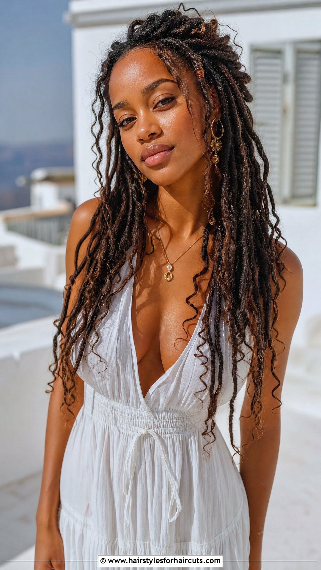 Goddess Locs - 25 prom hairstyles for black hair - 25 prom hairstyles for black hair
