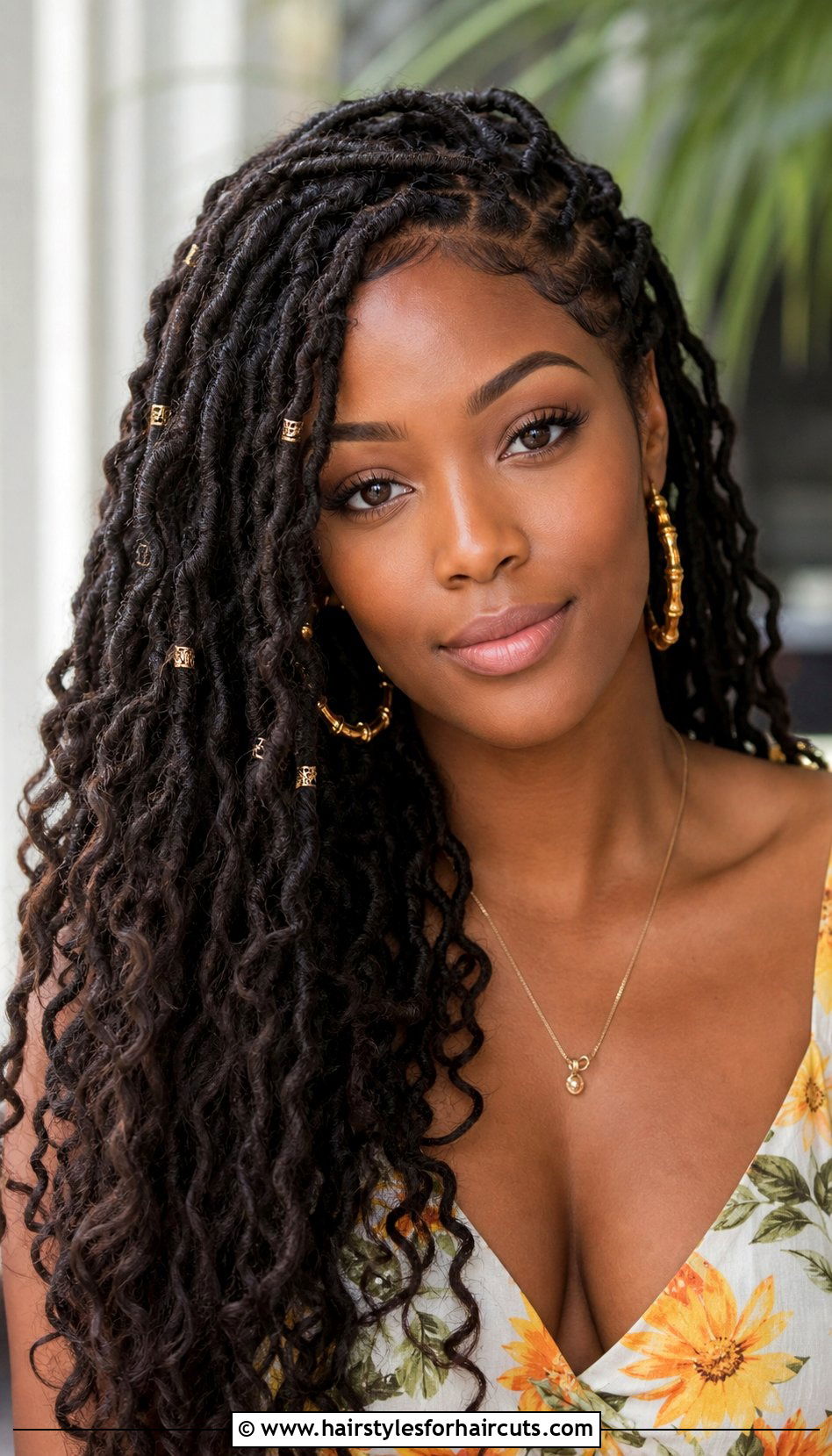 Goddess Locs - 25 protective hairstyles for long hair - 25 protective hairstyles for long hair