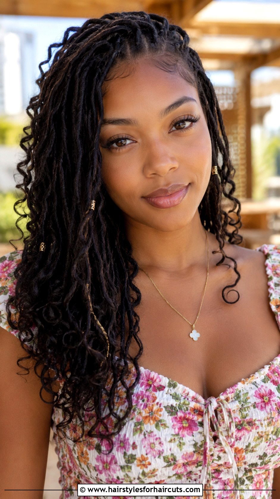 Goddess Locs - 25 black girl hairstyles - 25 black girl hairstyles