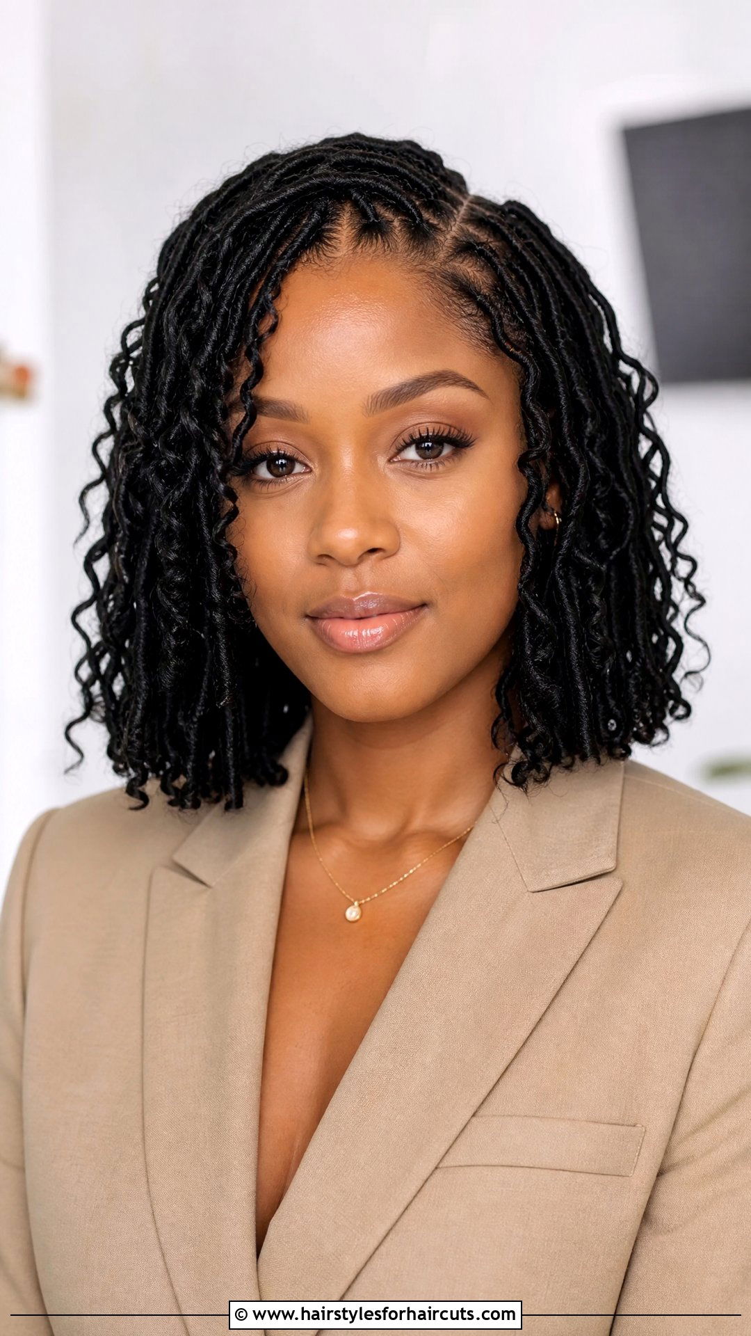 Goddess Locs Bob - 25 protective hairstyles for short hair - 25 protective hairstyles for short hair