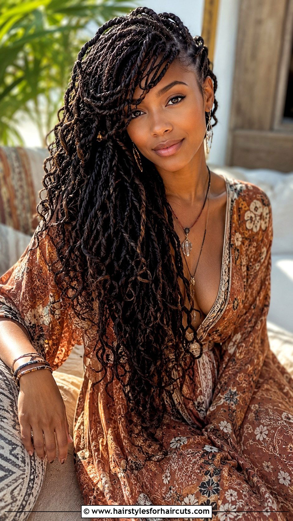 Goddess Locs With Side Bangs - 25 black hairstyles with bangs - 25 black hairstyles with bangs