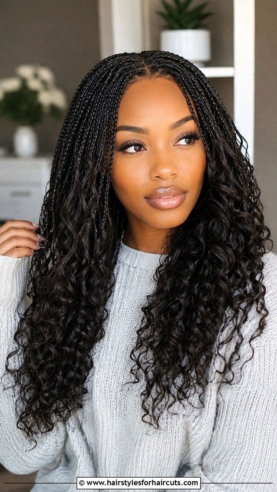 Goddess Micro Braids - 25 goddess braids hairstyles for black hair - 25 goddess braids hairstyles for black hair