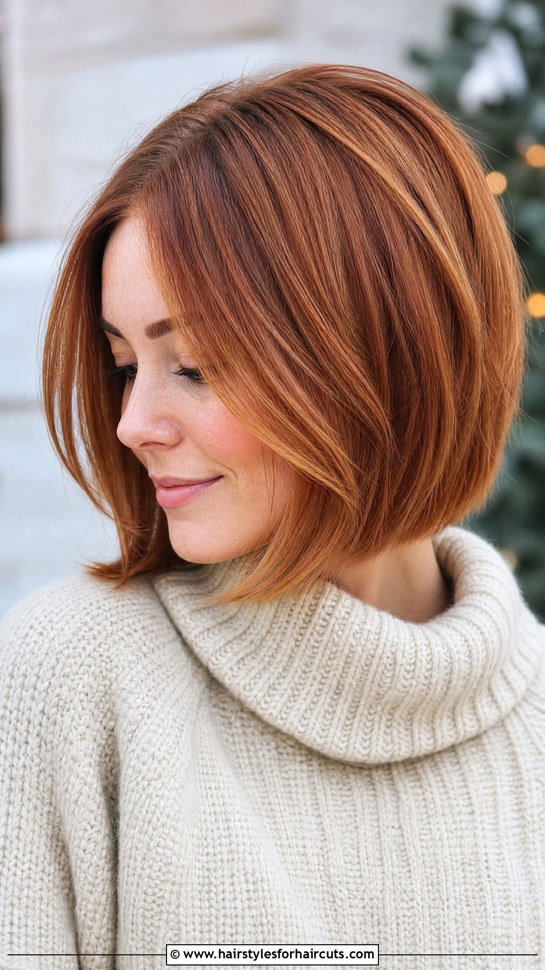 Golden Copper Bob - 25 golden hairstyles - 25 golden hairstyles