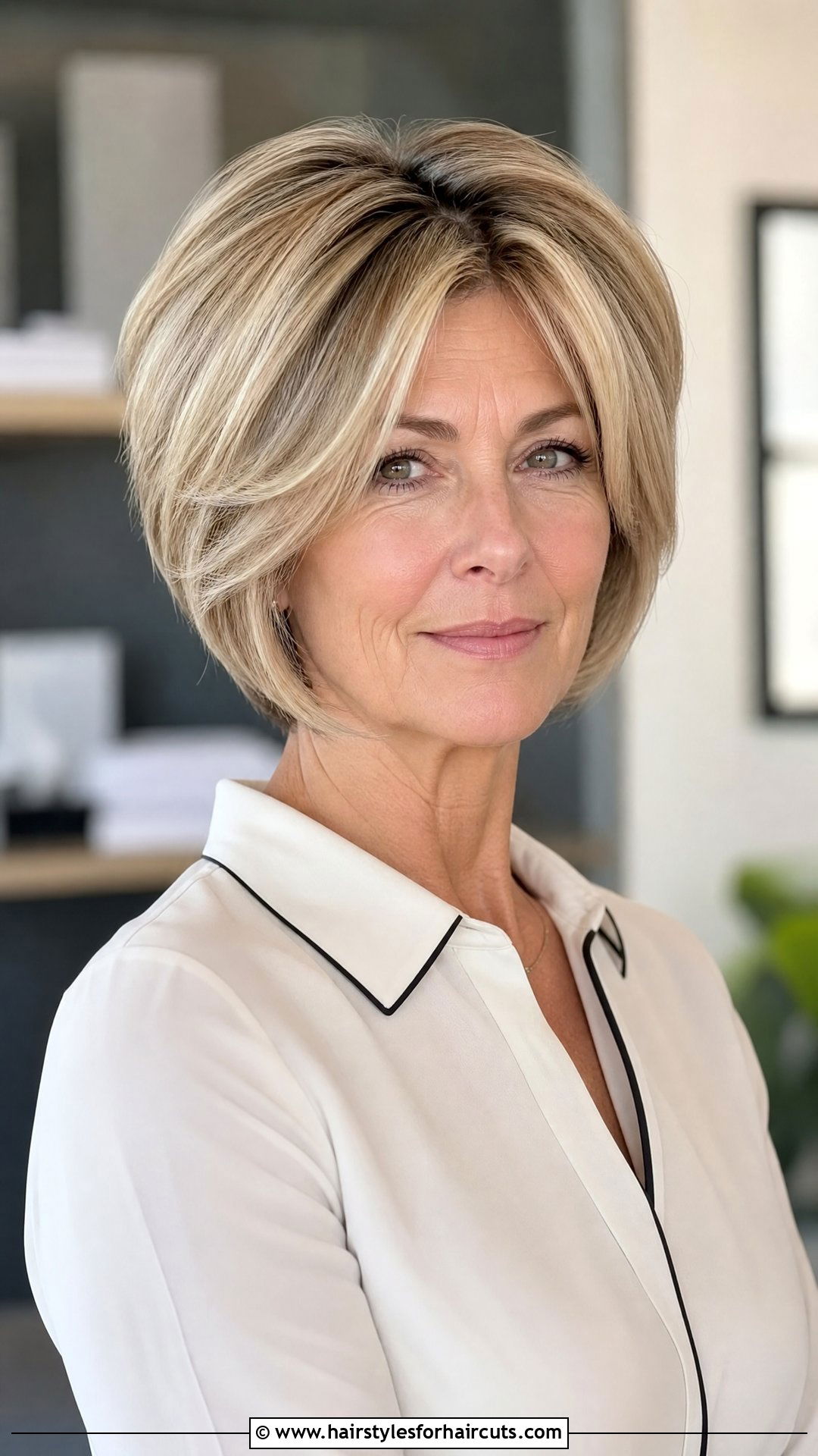 Graduated Bob - 25 womens haircuts over 50 thin hair - 25 women's haircuts over 50 thin hair