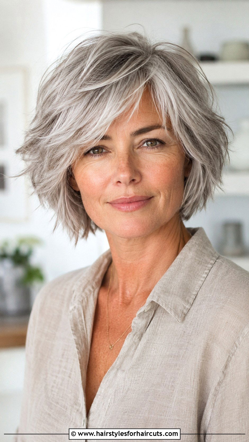Graduated Bob For Grey Hair - 25 short haircuts for women with grey hair - 25 short haircuts for women with grey hair