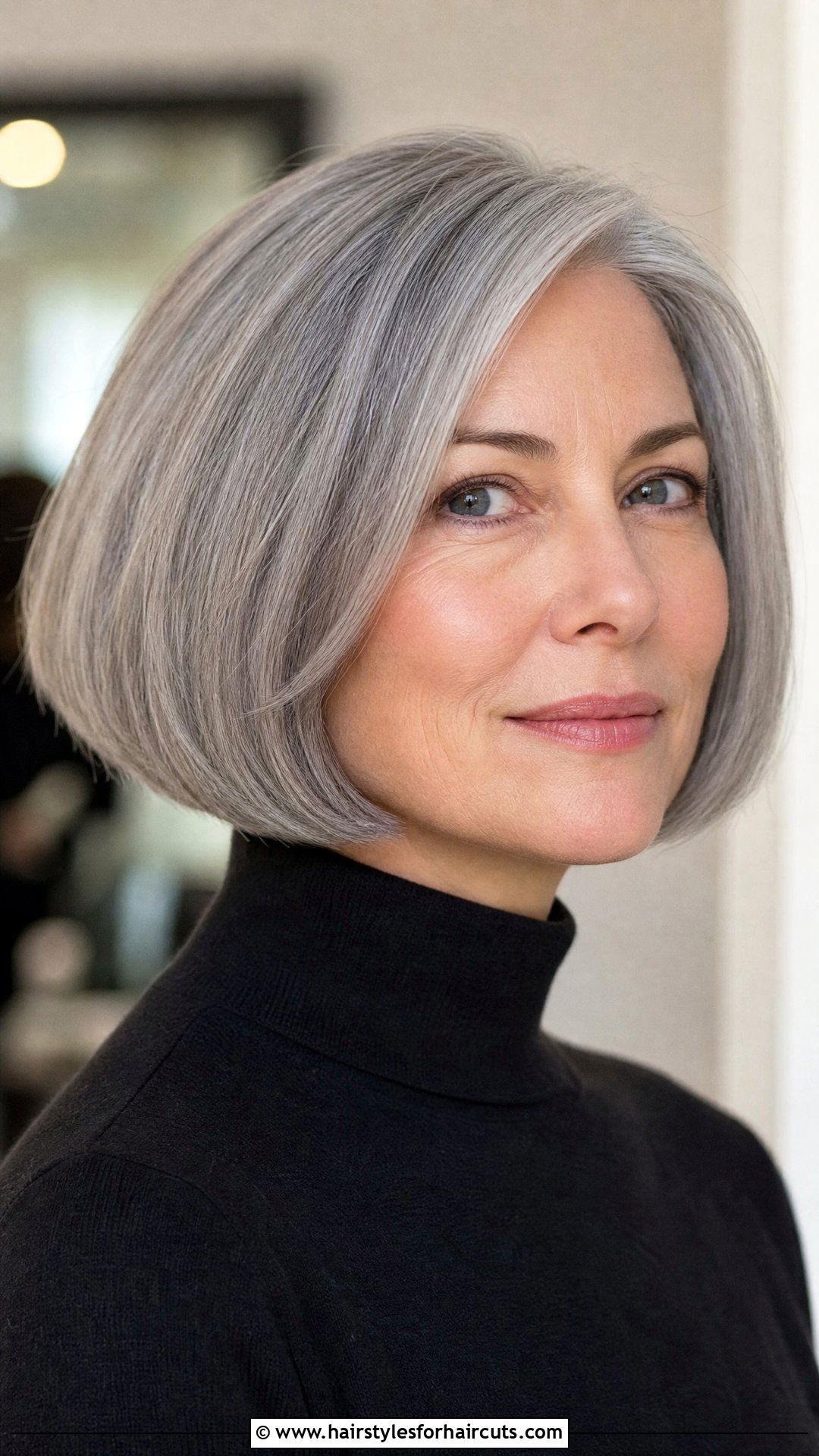 Gray Bob Haircut - 25 gray haircuts women - 25 gray haircuts women