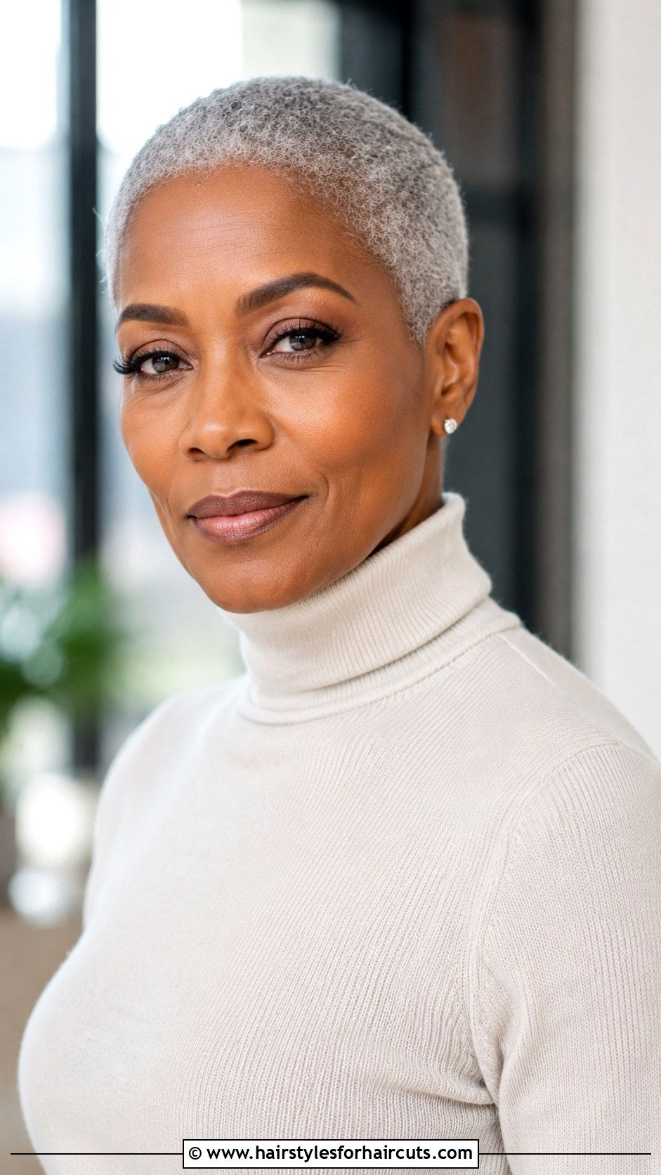 Gray Buzz Cut - 25 gray hairstyles for black woman - 25 gray hairstyles for black woman