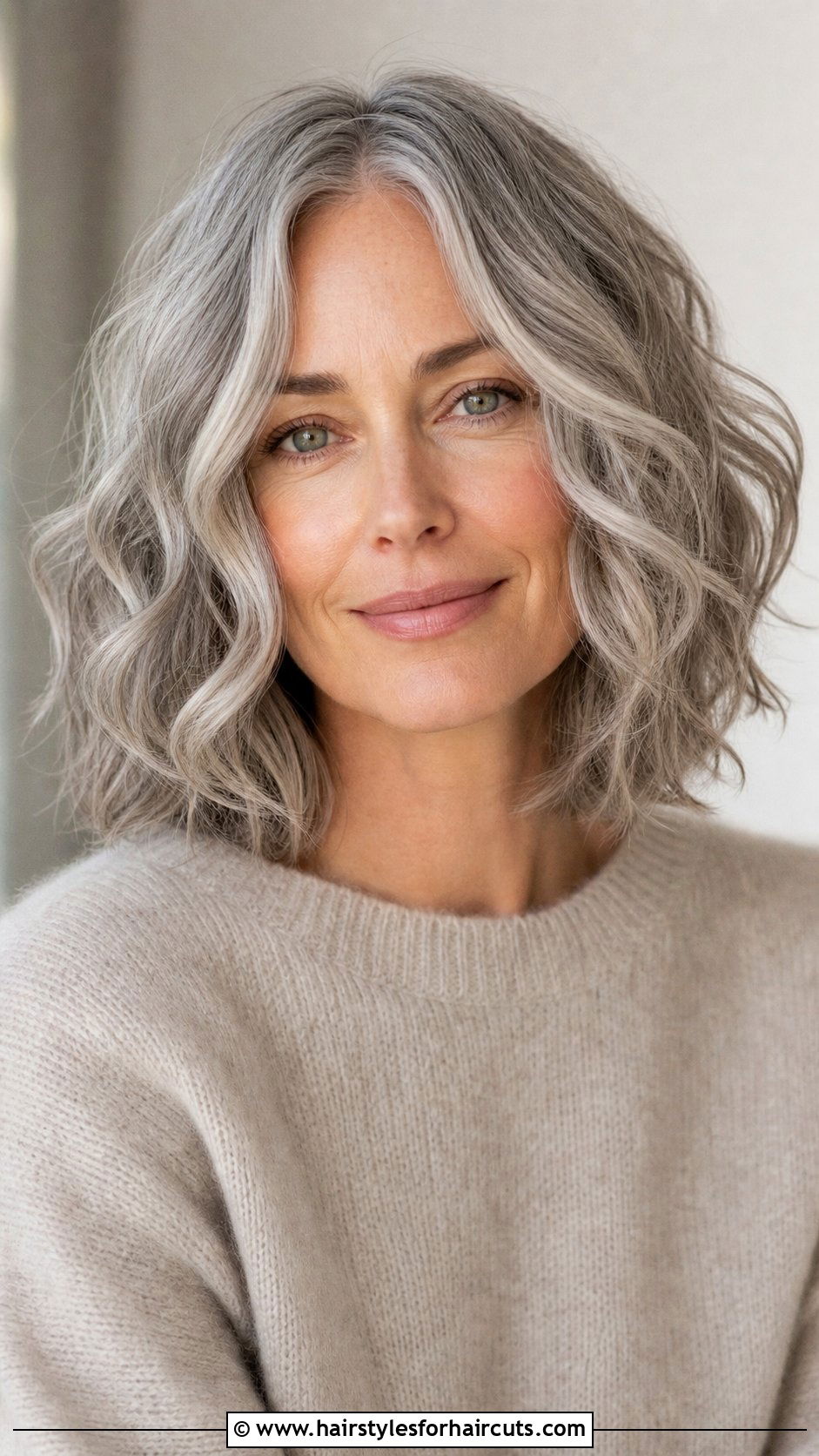 Gray Curly Lob Haircut - 25 curly gray hairstyles - 25 curly gray hairstyles