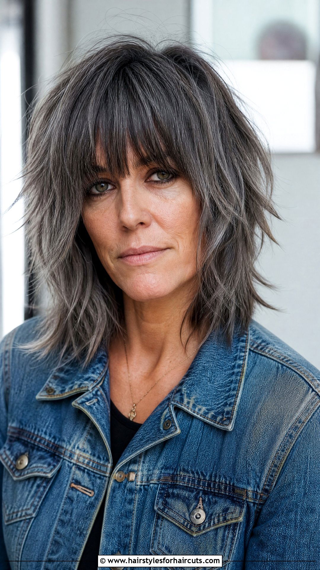 Gray Shag Haircut - 25 women gray hairstyles - 25 women gray hairstyles