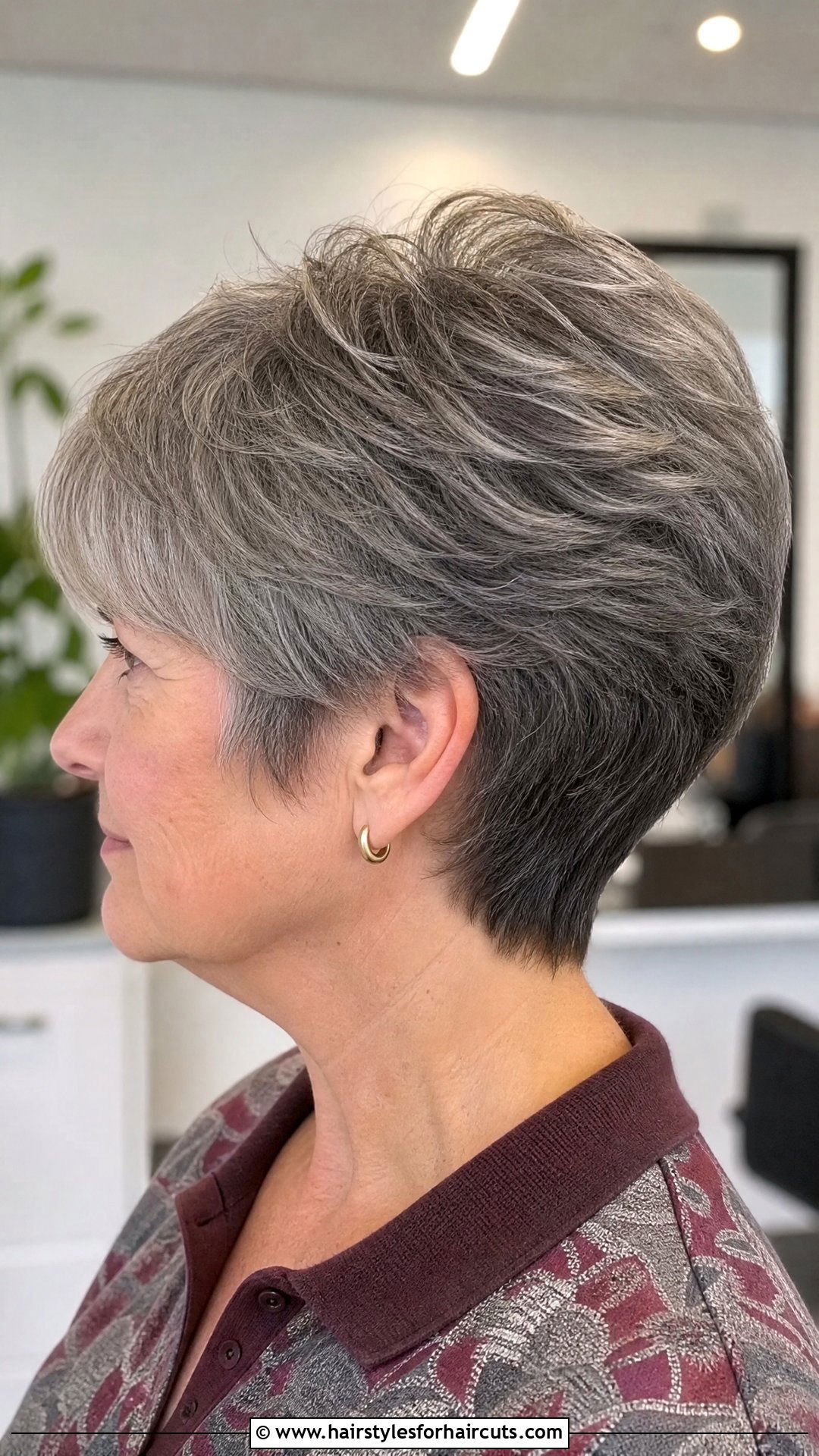 Gray Wedge Haircut - 25 gray haircuts women - 25 gray haircuts women