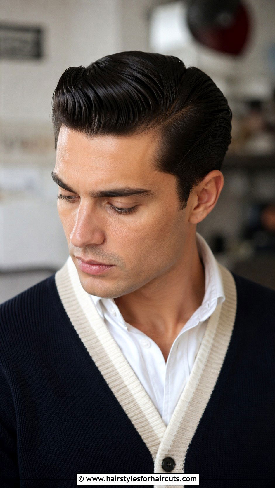 Greaser Combover - 25 greaser hairstyles - 25 greaser hairstyles