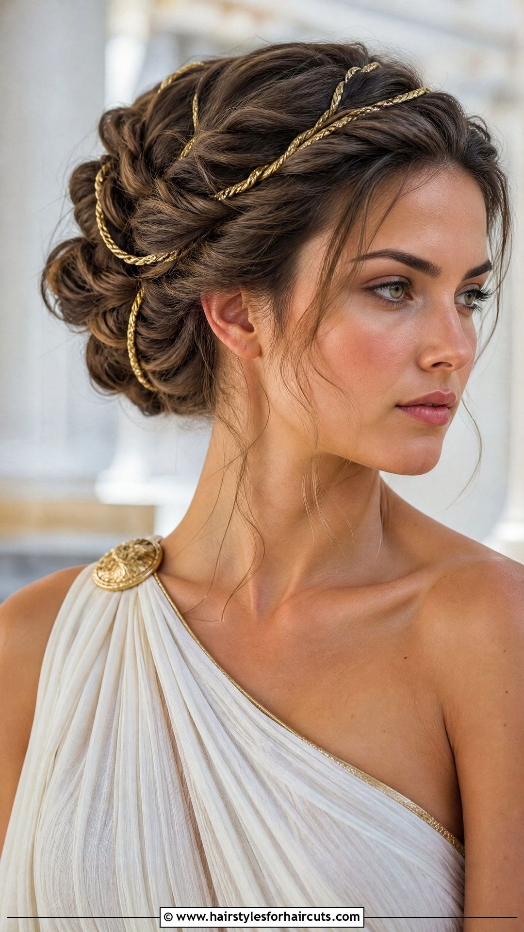 Grecian Goddess Twist Updo - 25 wedding hairstyles up do - 25 wedding hairstyles up do