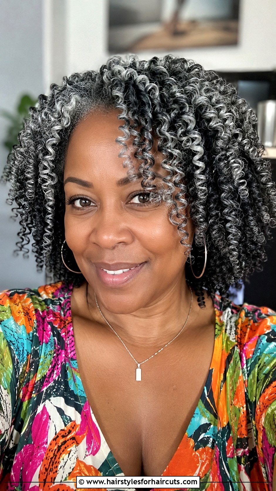 Grey And Black Twist Out - 25 grey and black hairstyles - 25 grey and black hairstyles