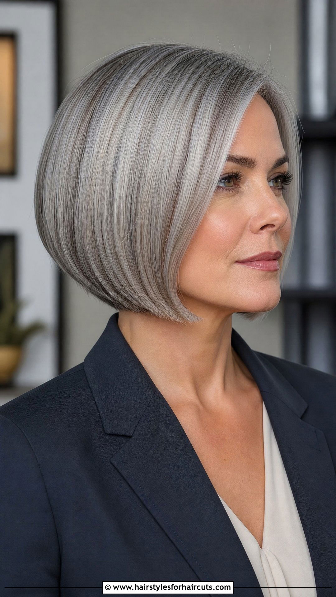 Grey Bob Haircut - 25 grey hairstyles for women - 25 grey hairstyles for women