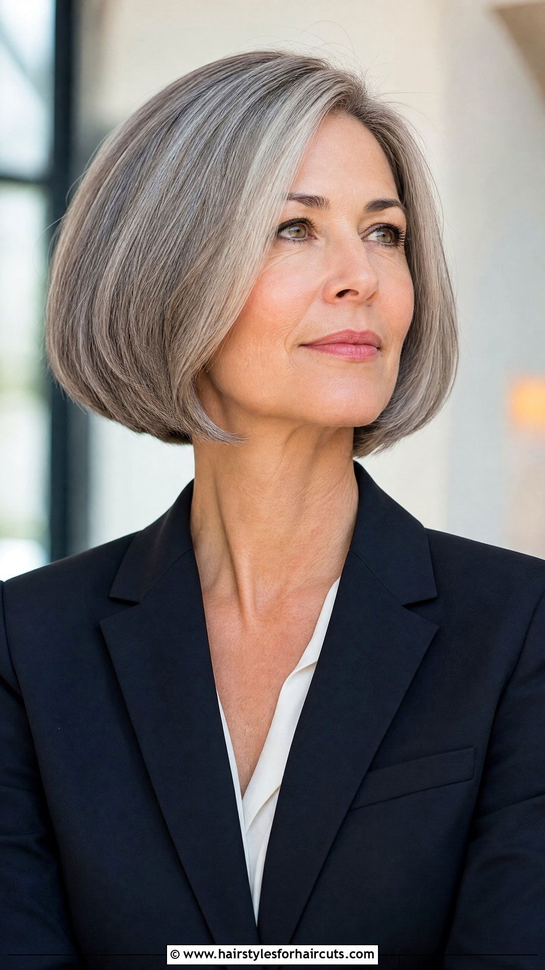 Grey Bob Haircut - 25 grey hair womens hairstyles - 25 grey hair womens hairstyles