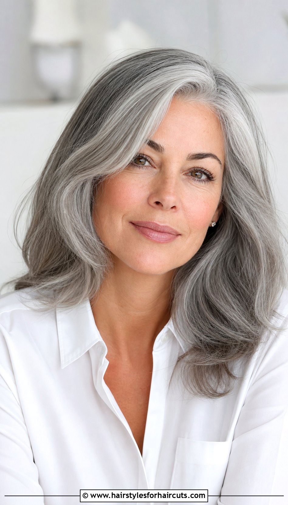 Grey Highlights On Silver Hair - 25 high light hairstyles - 25 high light hairstyles