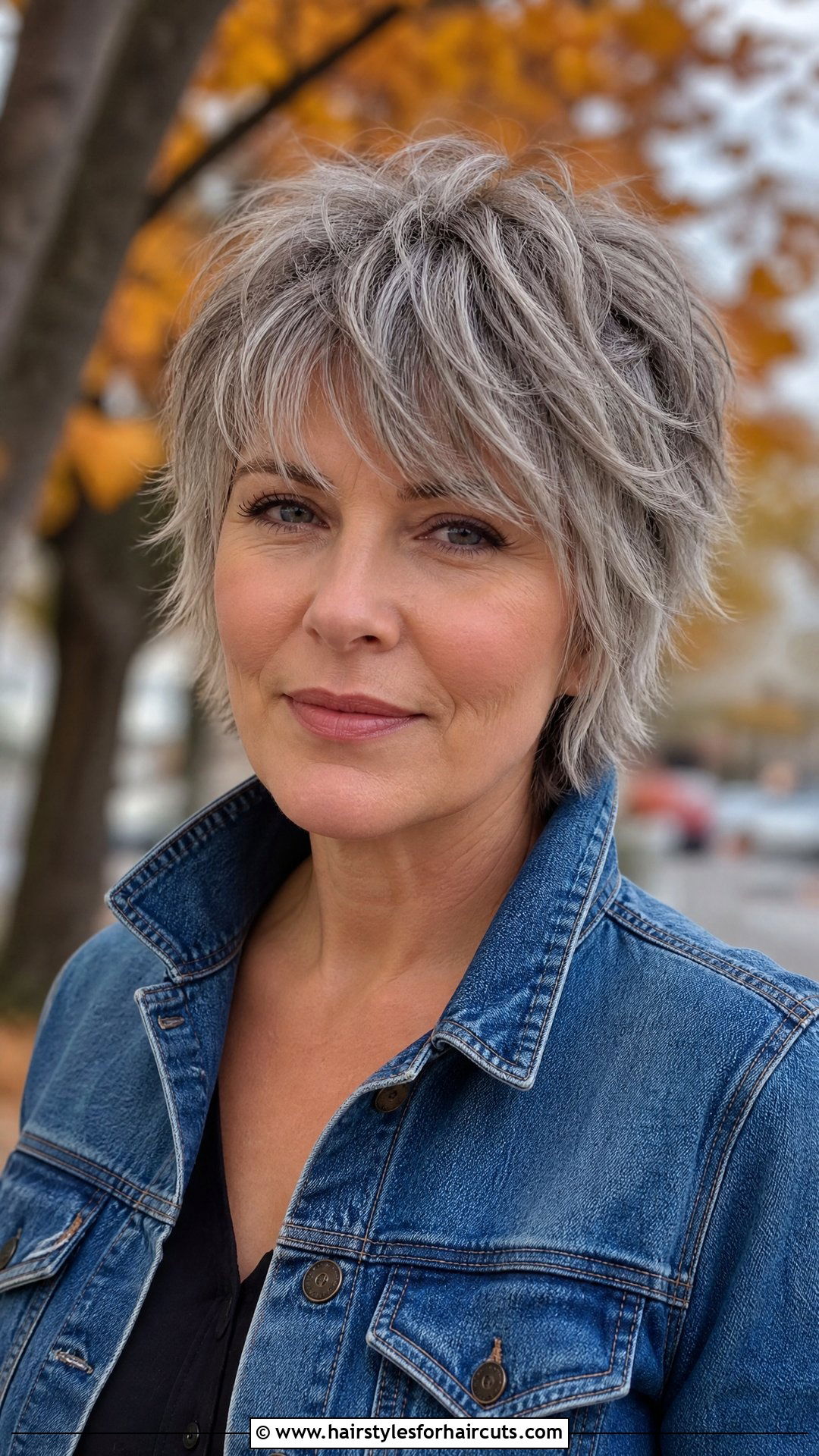 Grey Shag Haircut - 25 women grey hairstyles - 25 women grey hairstyles