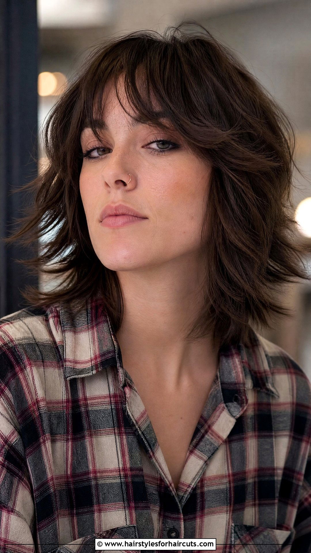 Grunge Flippy Layers - 25 edgy funky hairstyles for medium length hair - 25 edgy funky hairstyles for medium length hair
