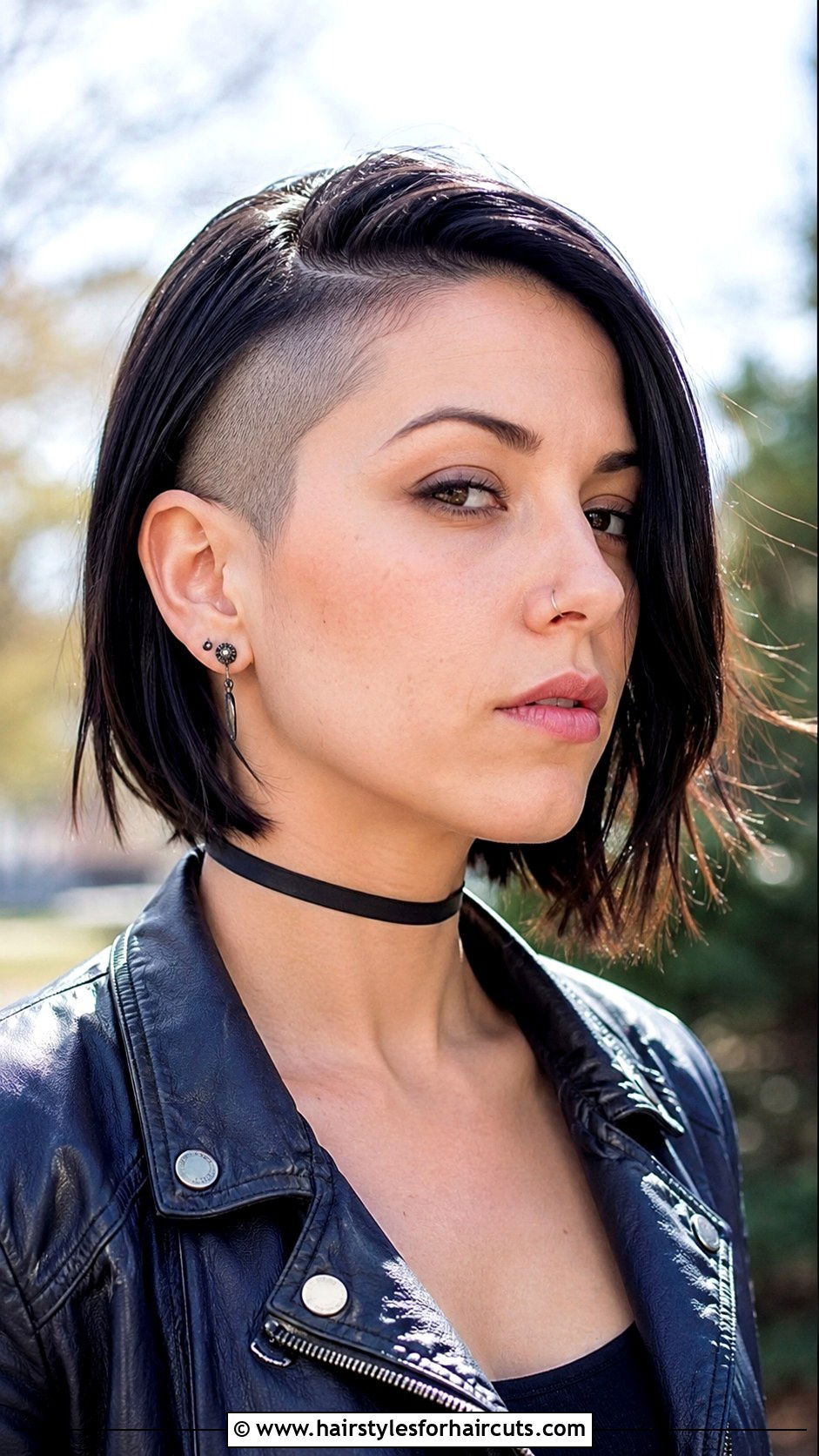 Half Shaved Biker Bob - 25 biker haircuts - 25 biker haircuts